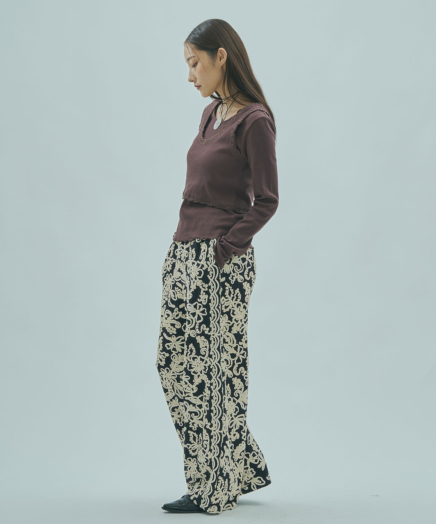 model:163cm 着用サイズ:M