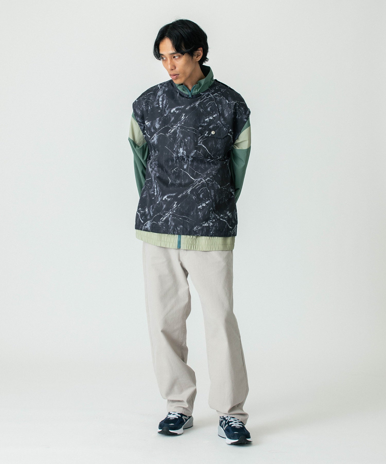 BAL/バル/LOOSE FIT DUCK 5P JEAN/2156