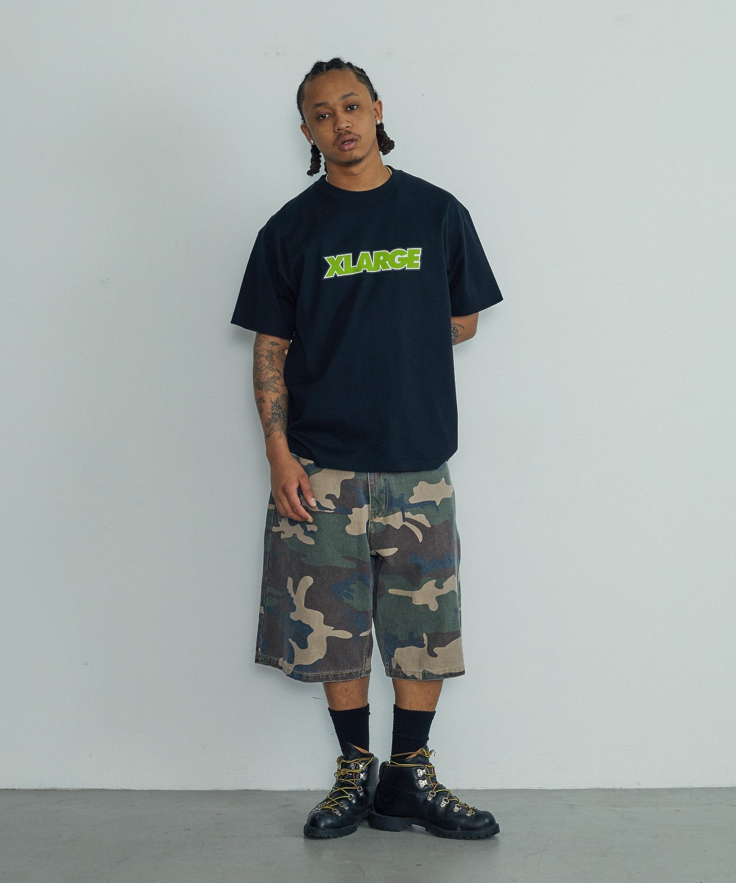 WASHED SHORT PANTS