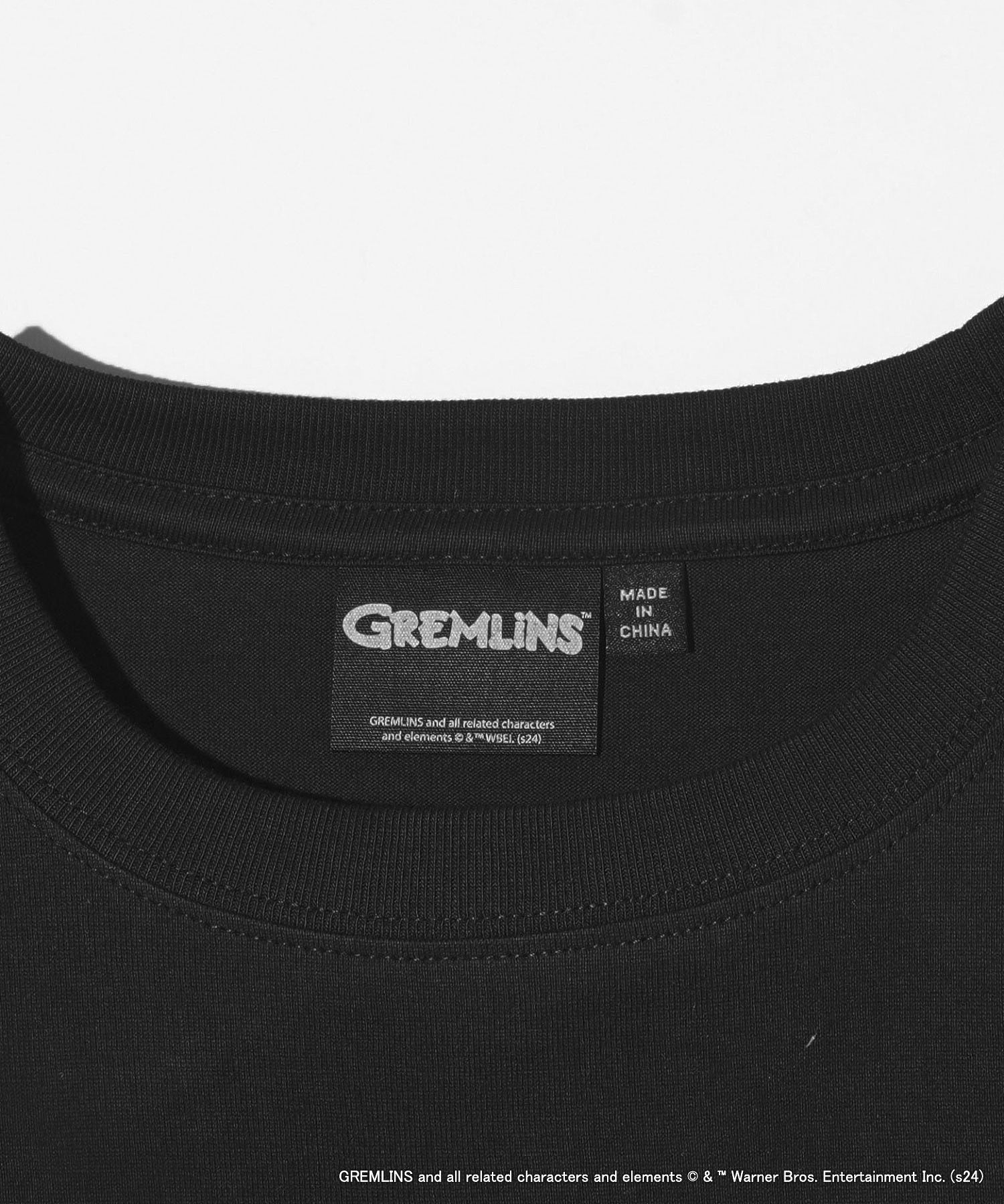 X-girl × GREMLINS L/S TEE DRESS