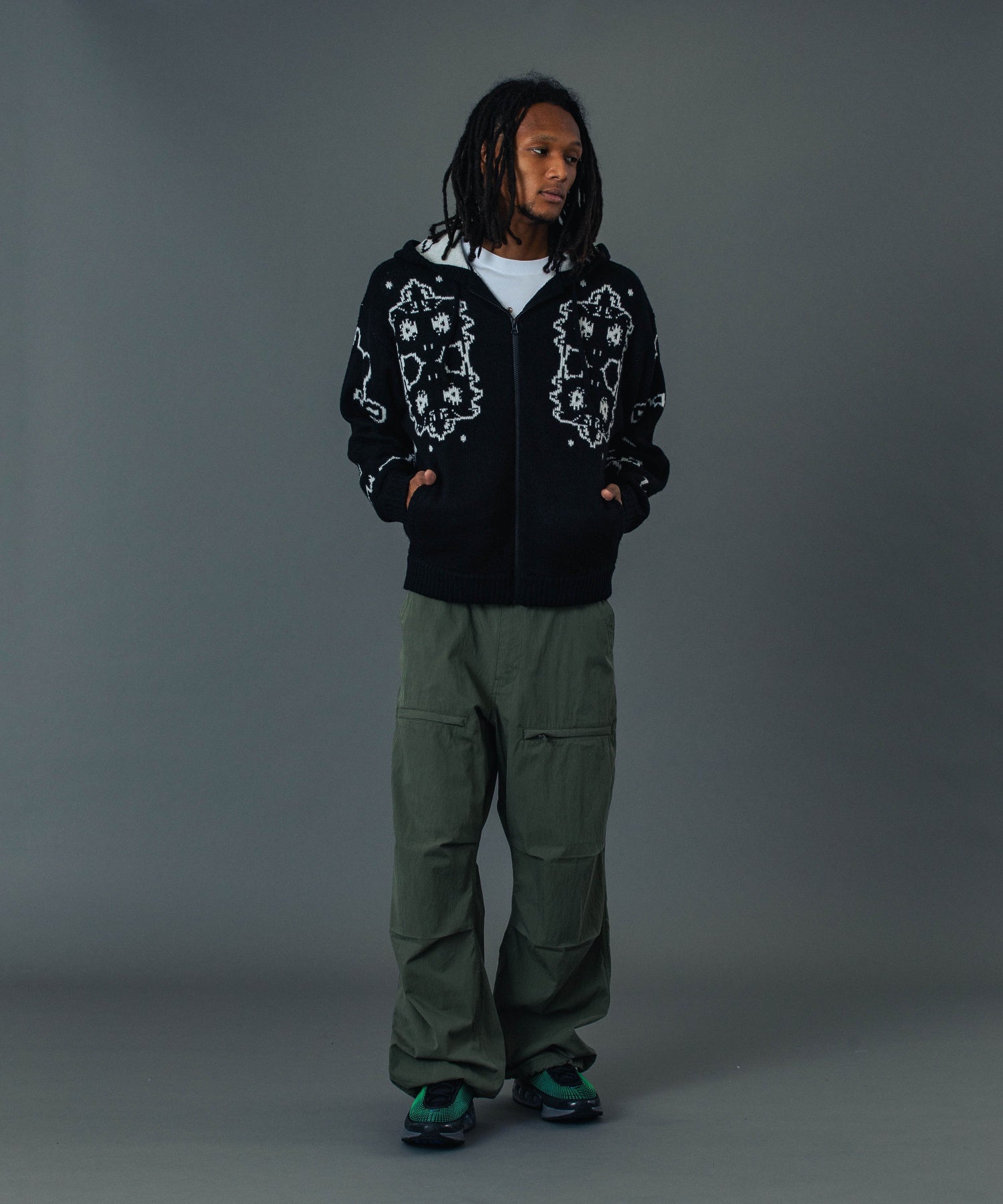 FRONT ZIP POCKET PANTS