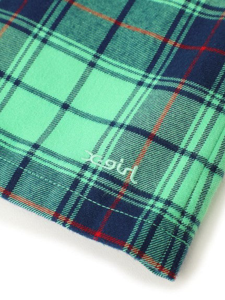 PLAID SKIRT X-girl