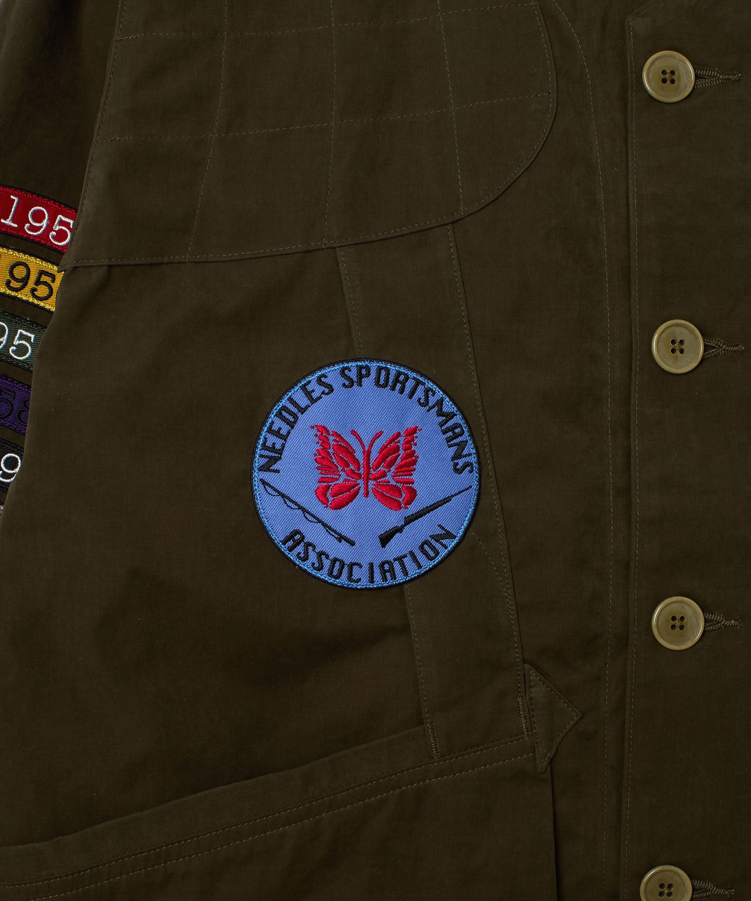 NEEDLES/SHOOTING JACKET - WAXED CLOTH