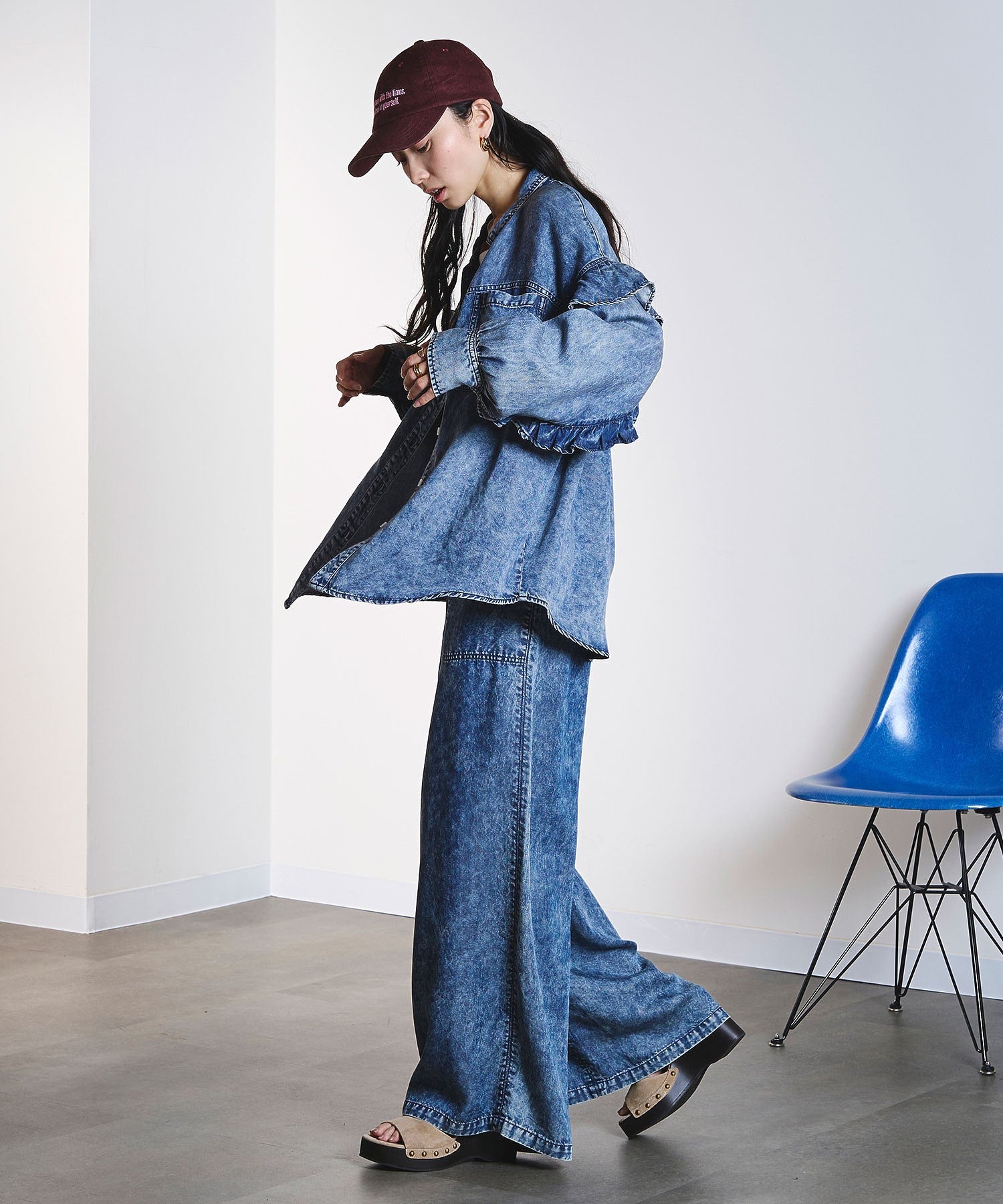 model:161cm 着用サイズ:ONE SIZE