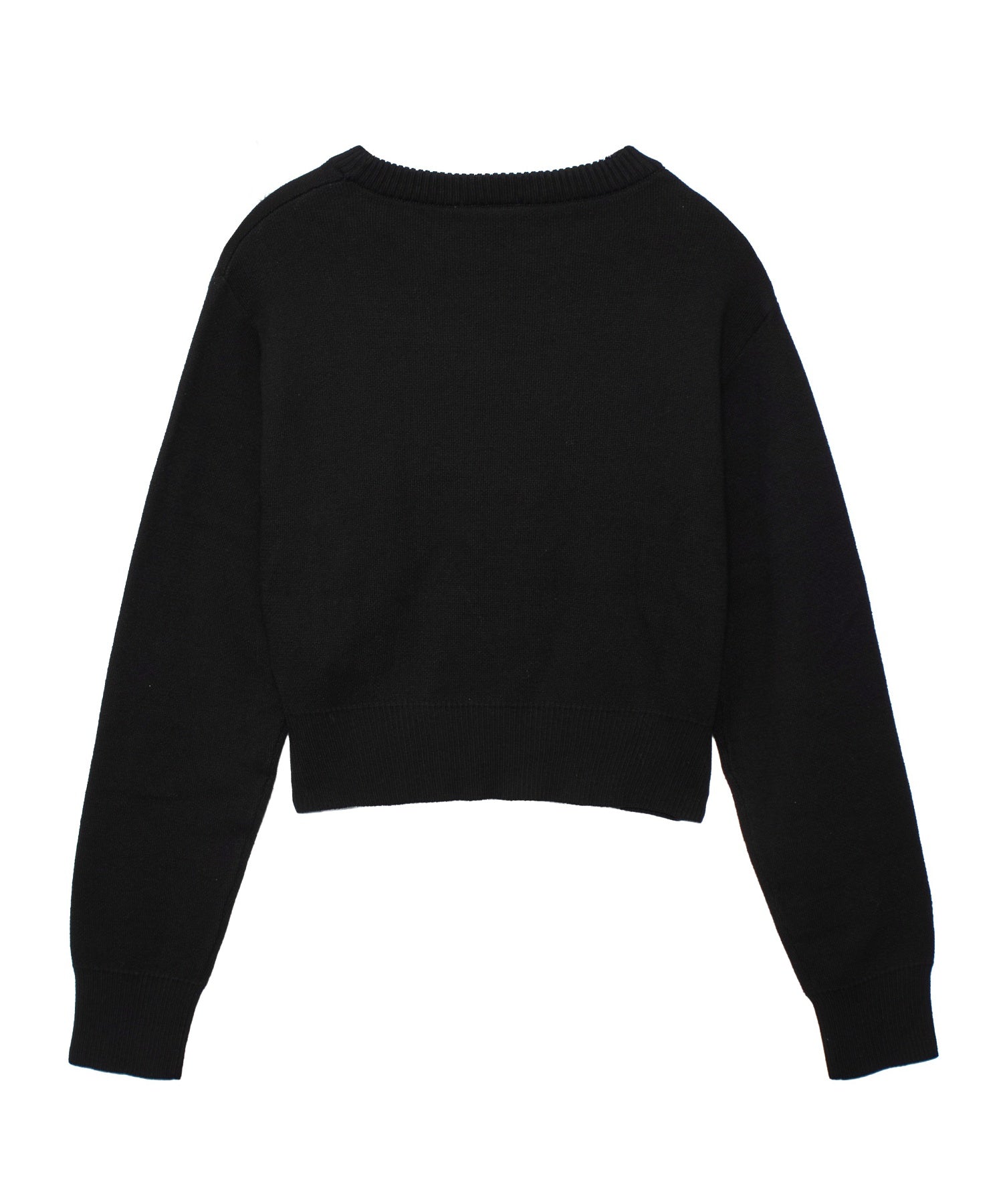 BUTTERFLY XG LOGO COMPACT KNIT TOP