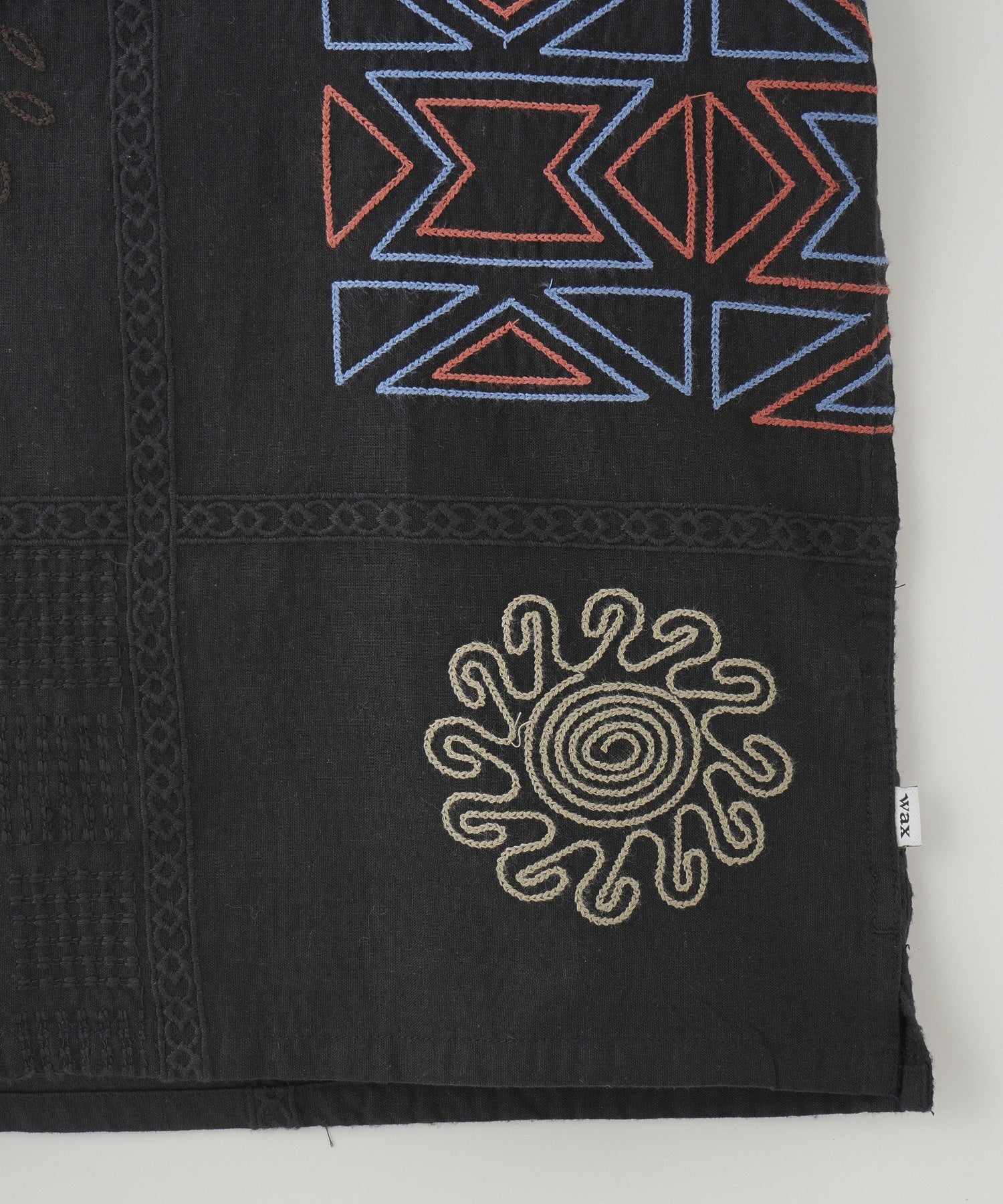 WAX LONDON/ワックスロンドン/DIDCOT DOODLE EMBROIDERY SS25-SSS-DID-BRX-NML