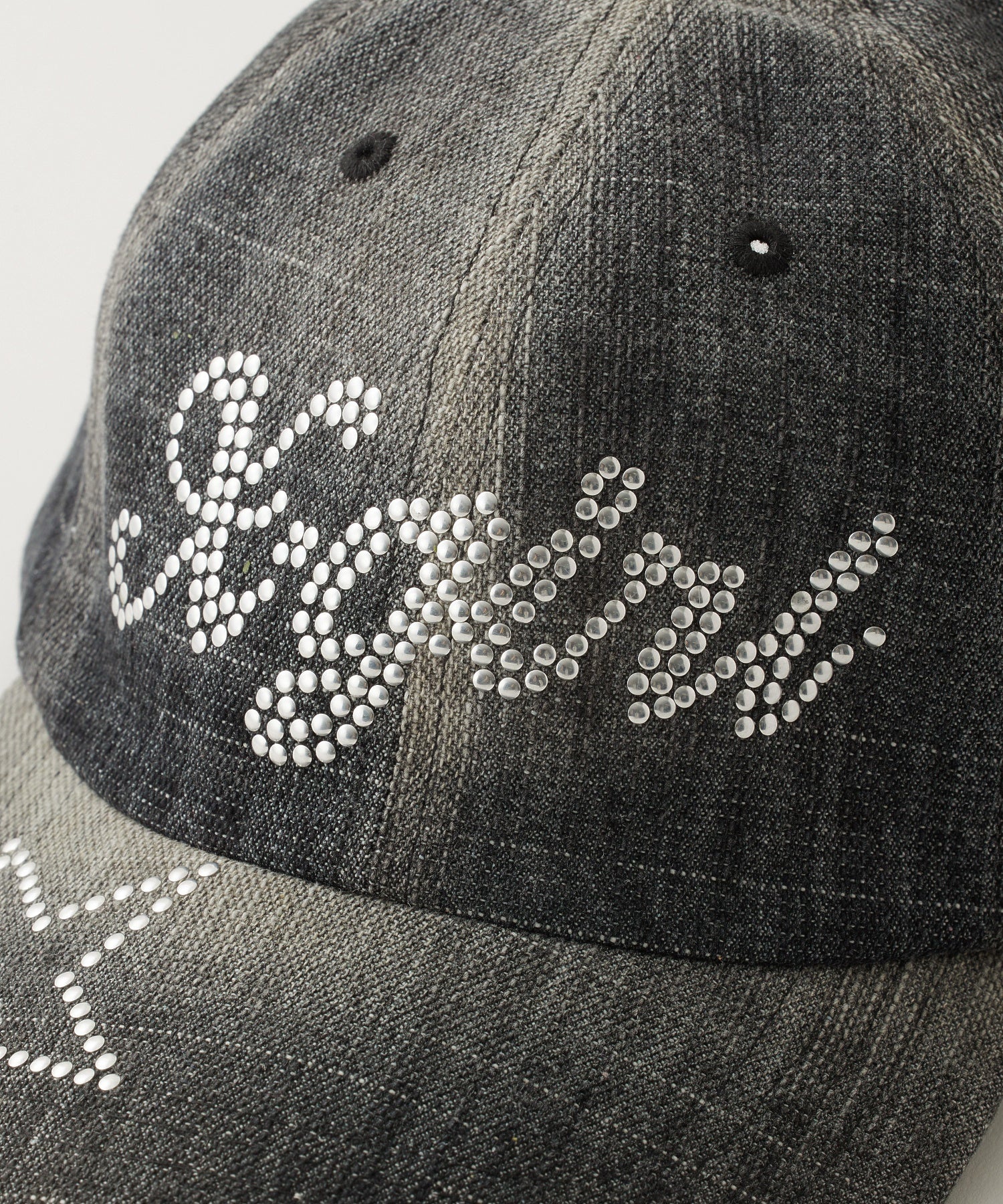 LOGO AND STAR DENIM 6PANEL CAP