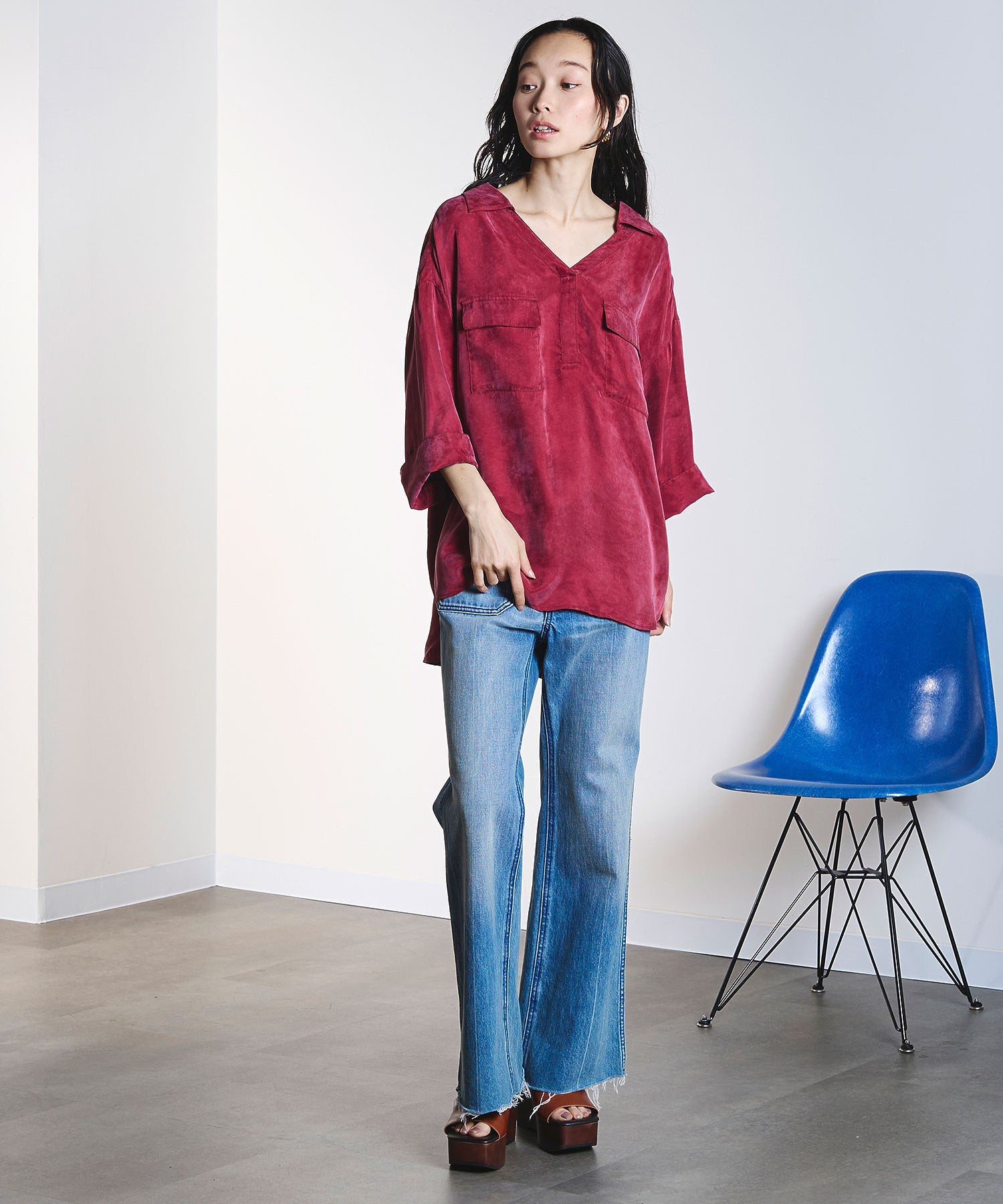 model:161cm 着用サイズ:ONE SIZE