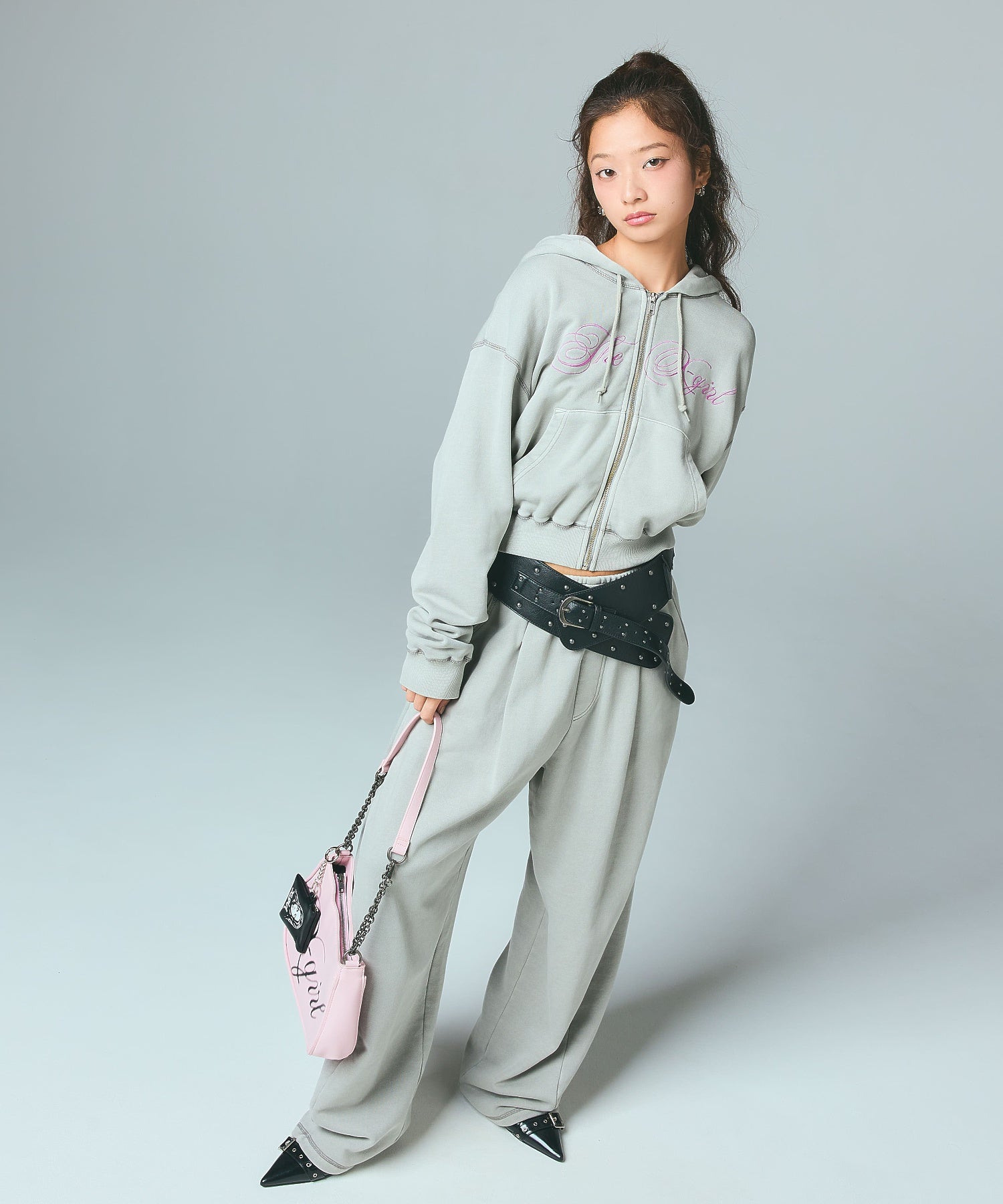 FACE MINI POUCH KEYRING