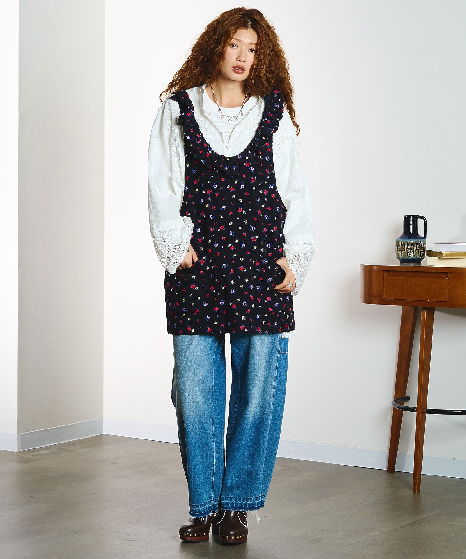 model:168cm 着用サイズ:ONE SIZE