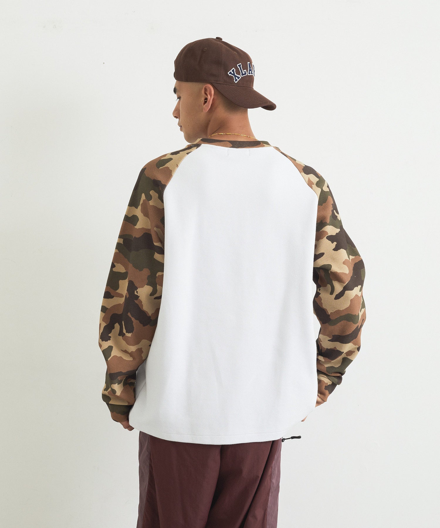 X LOGO RAGLAN L/S TEE