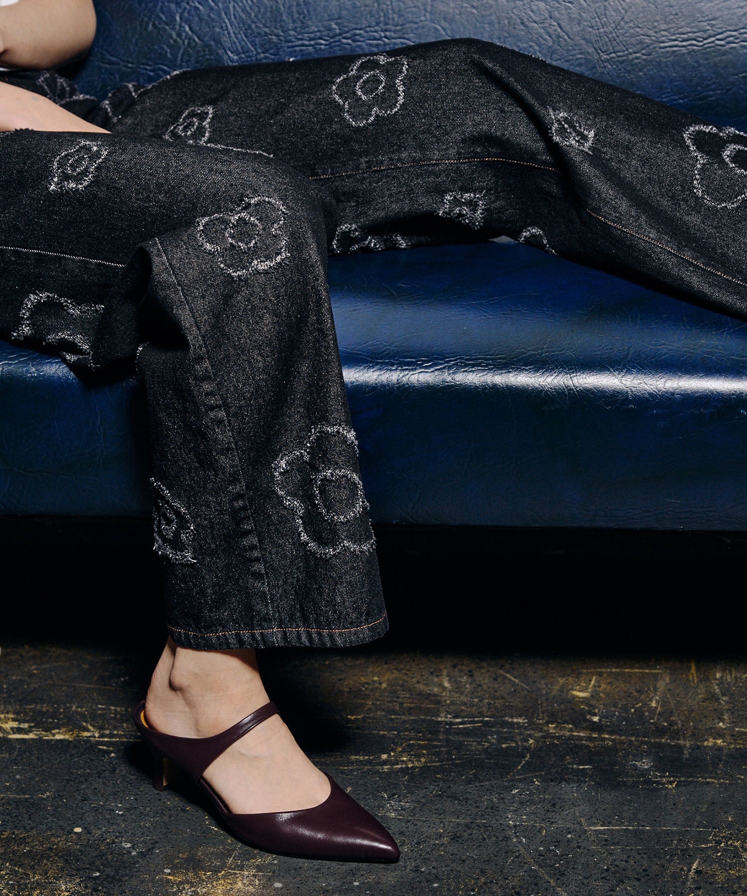 MARY QUANT/DAISY DENIM PANTS