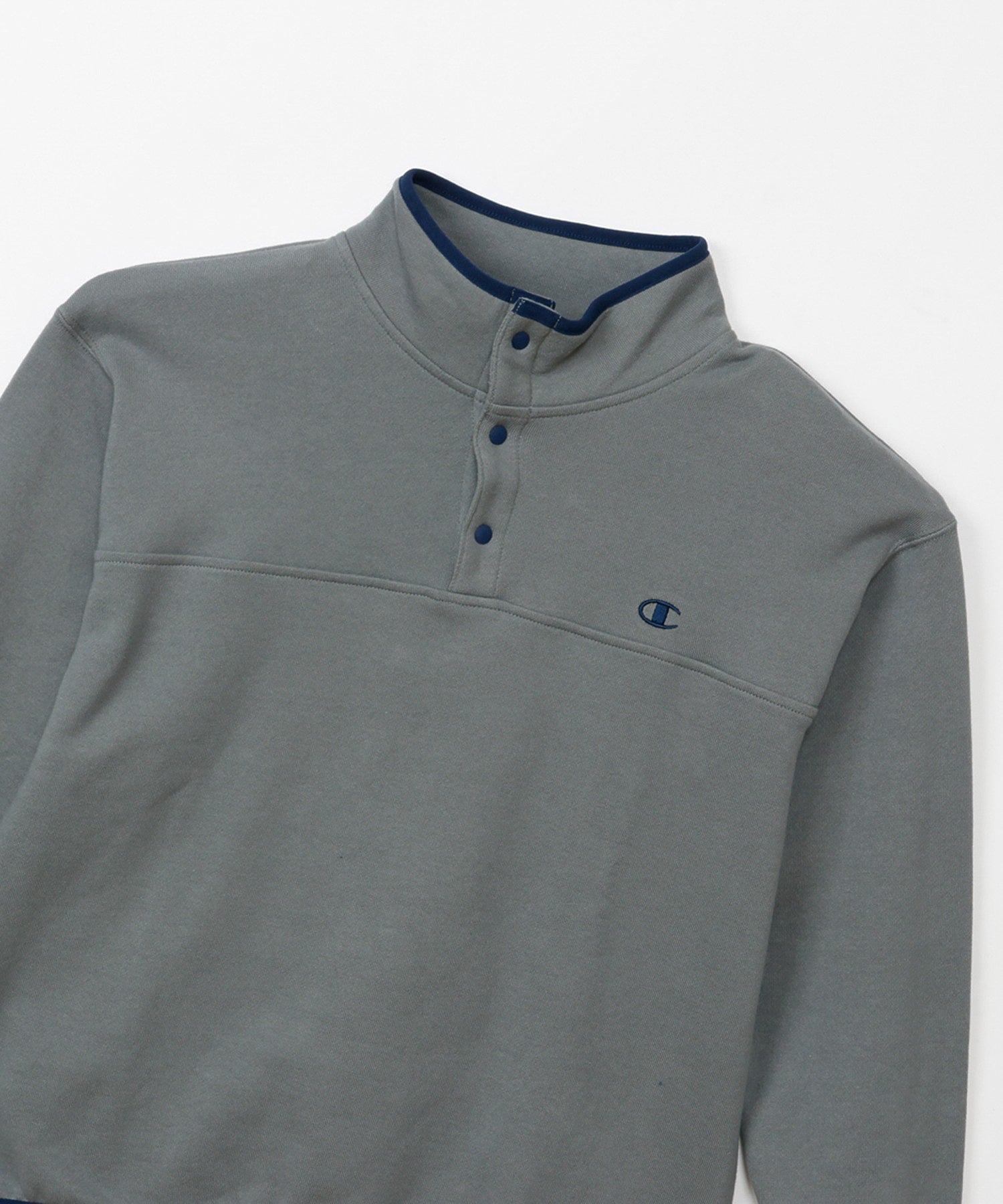 【Champion® KIDS】HALF SNAP SWEATSHIRT