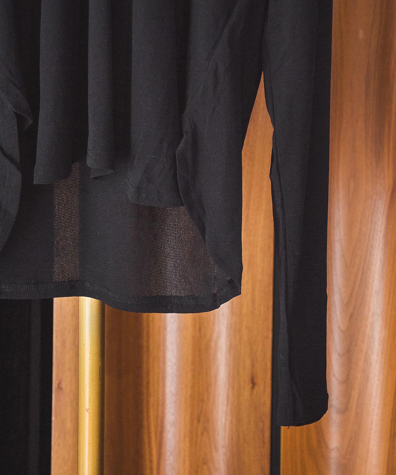 CHIGNON/SHEER HOODIE PO