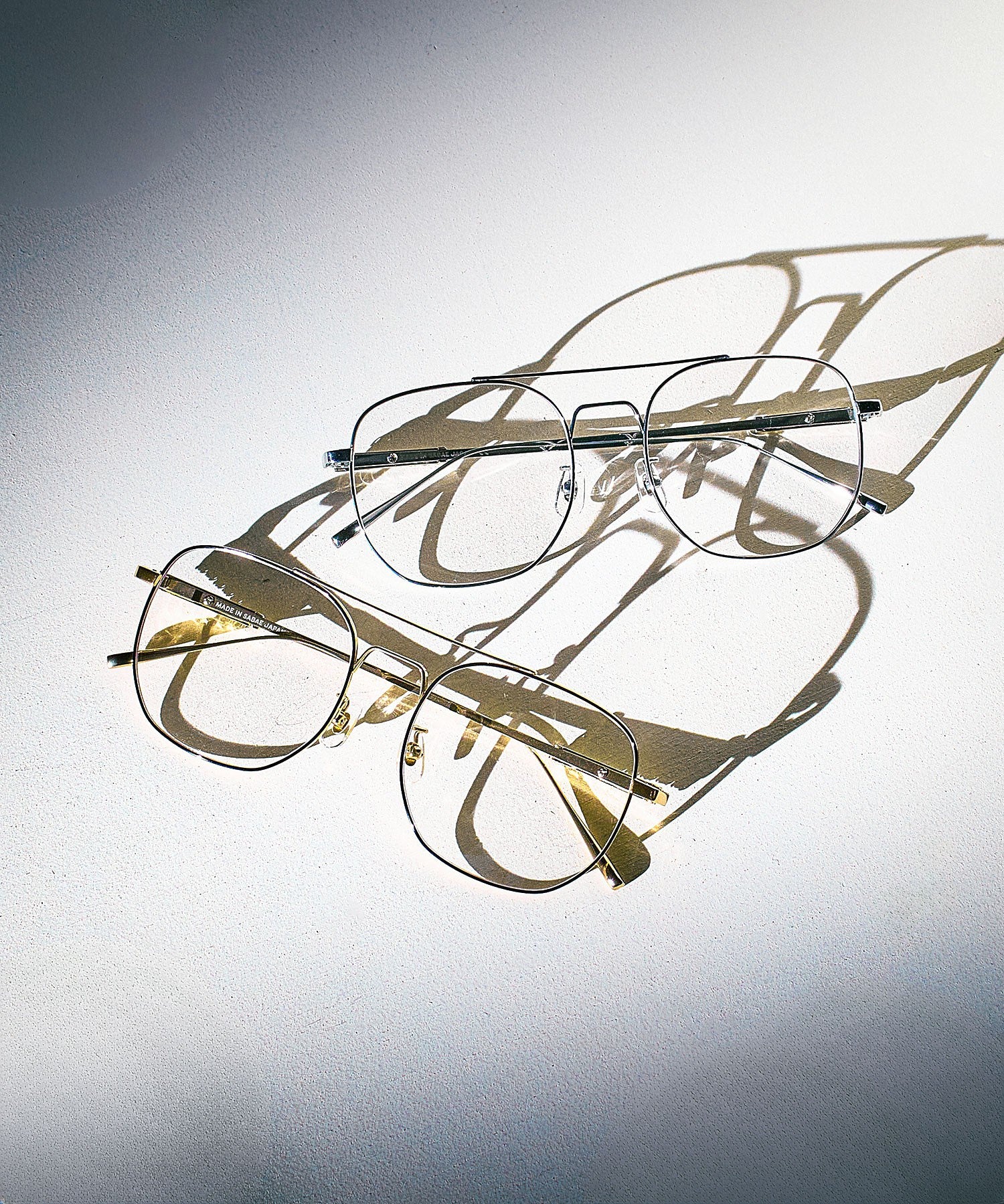 Heyep/AVIATOR GLASSES WITH RHINESTONES LOGO