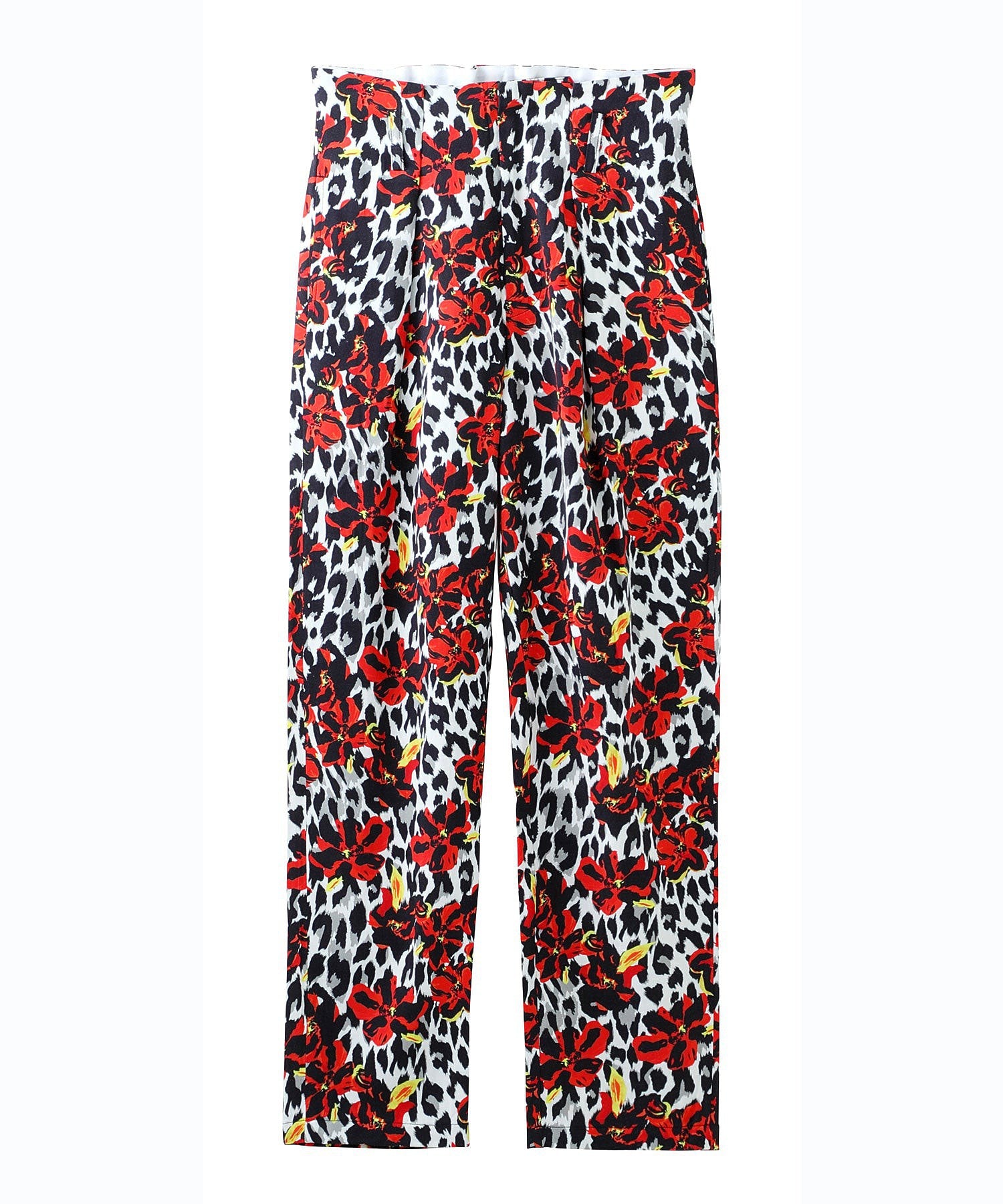 FLORAL LEOPARD ALOHA TUCKED PANTS X-girl