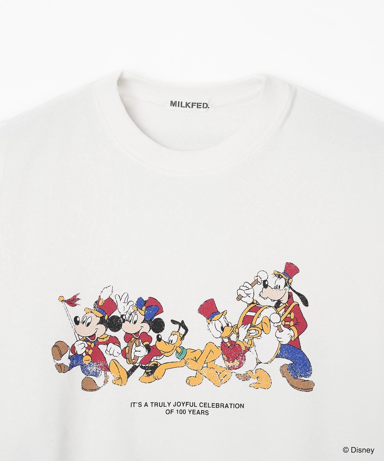 MICKEY AND FRIENDS/LETS CELEBRATE/SWEAT TOP MILKFED.