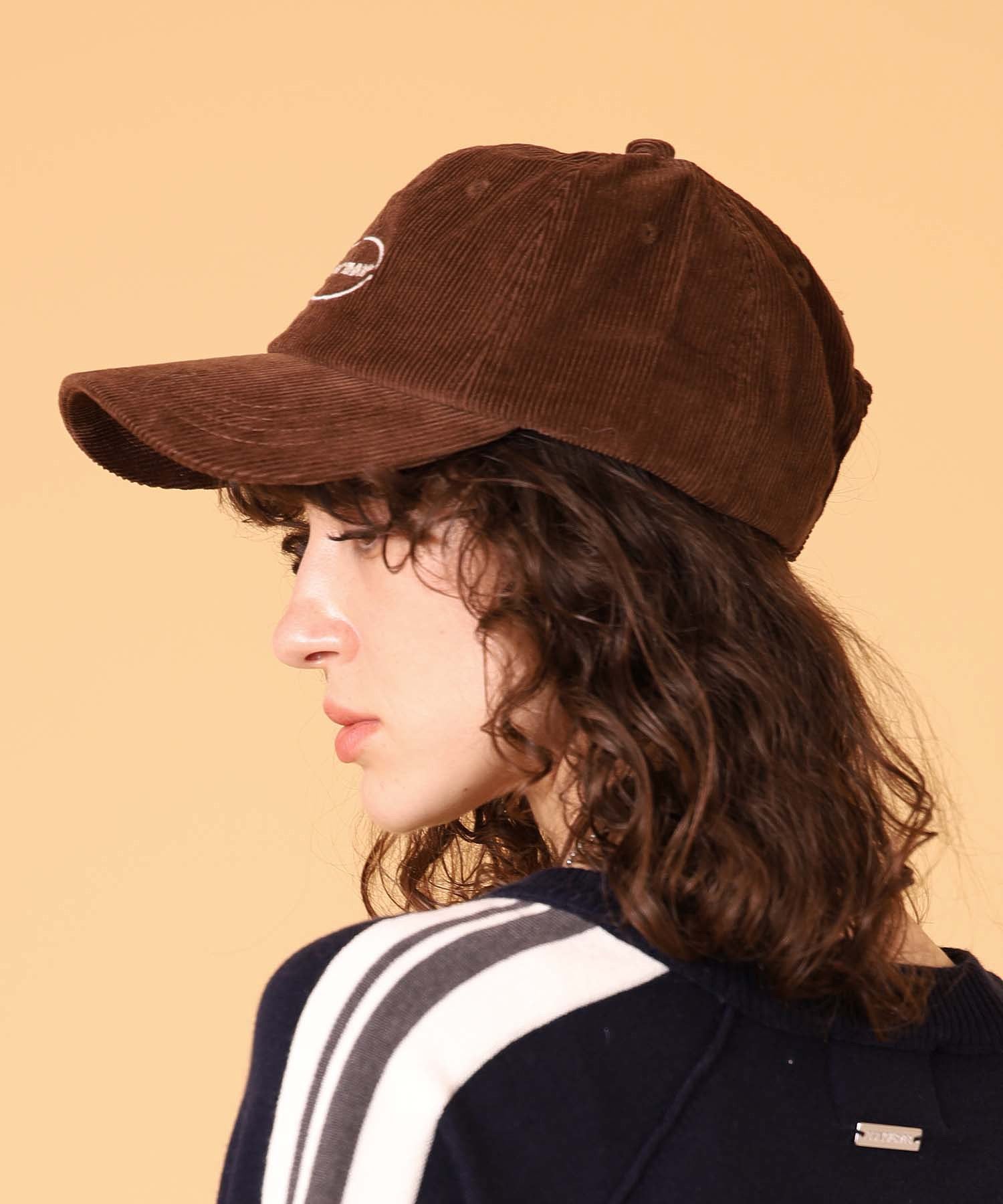 コーデュロイロゴキャップ