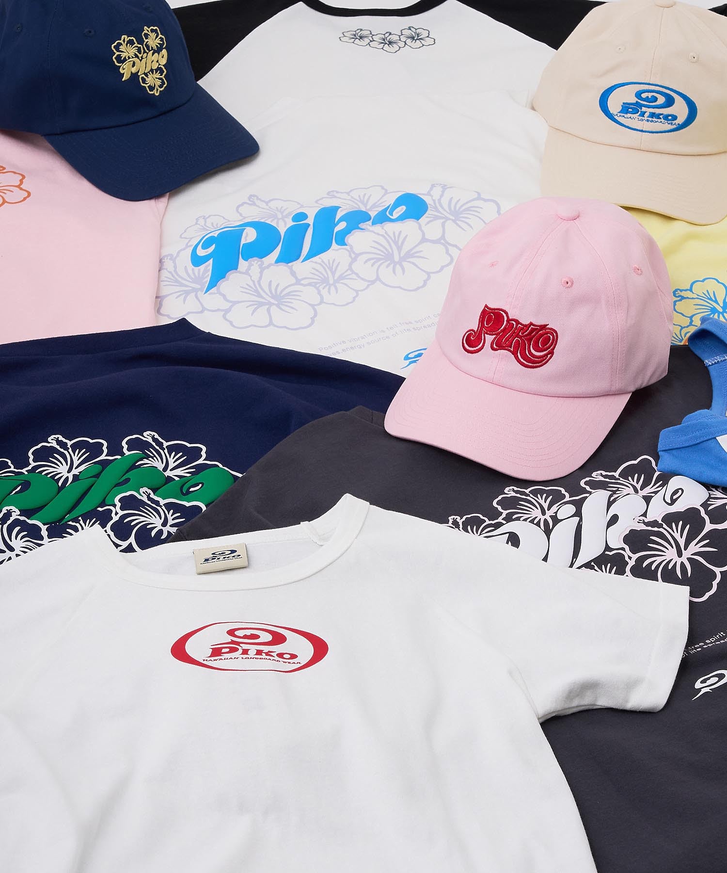 PIKO×ROSE BUD/RAGLAN S/S TEE