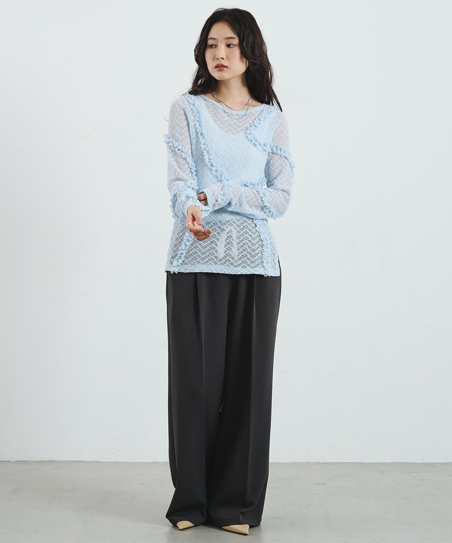 model:164cm 着用サイズ:ONE SIZE
