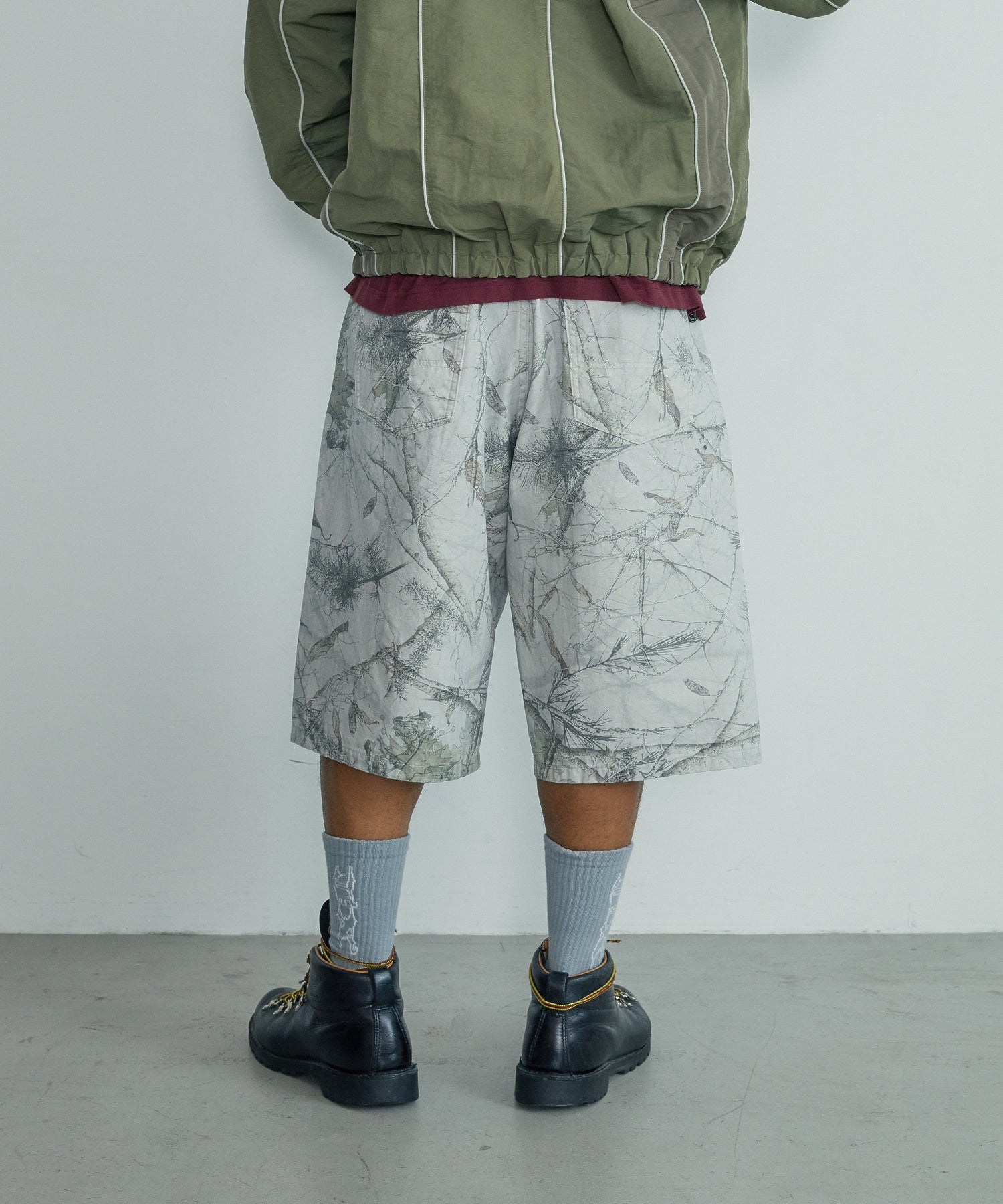 HERRINGBONE SHORT PANTS