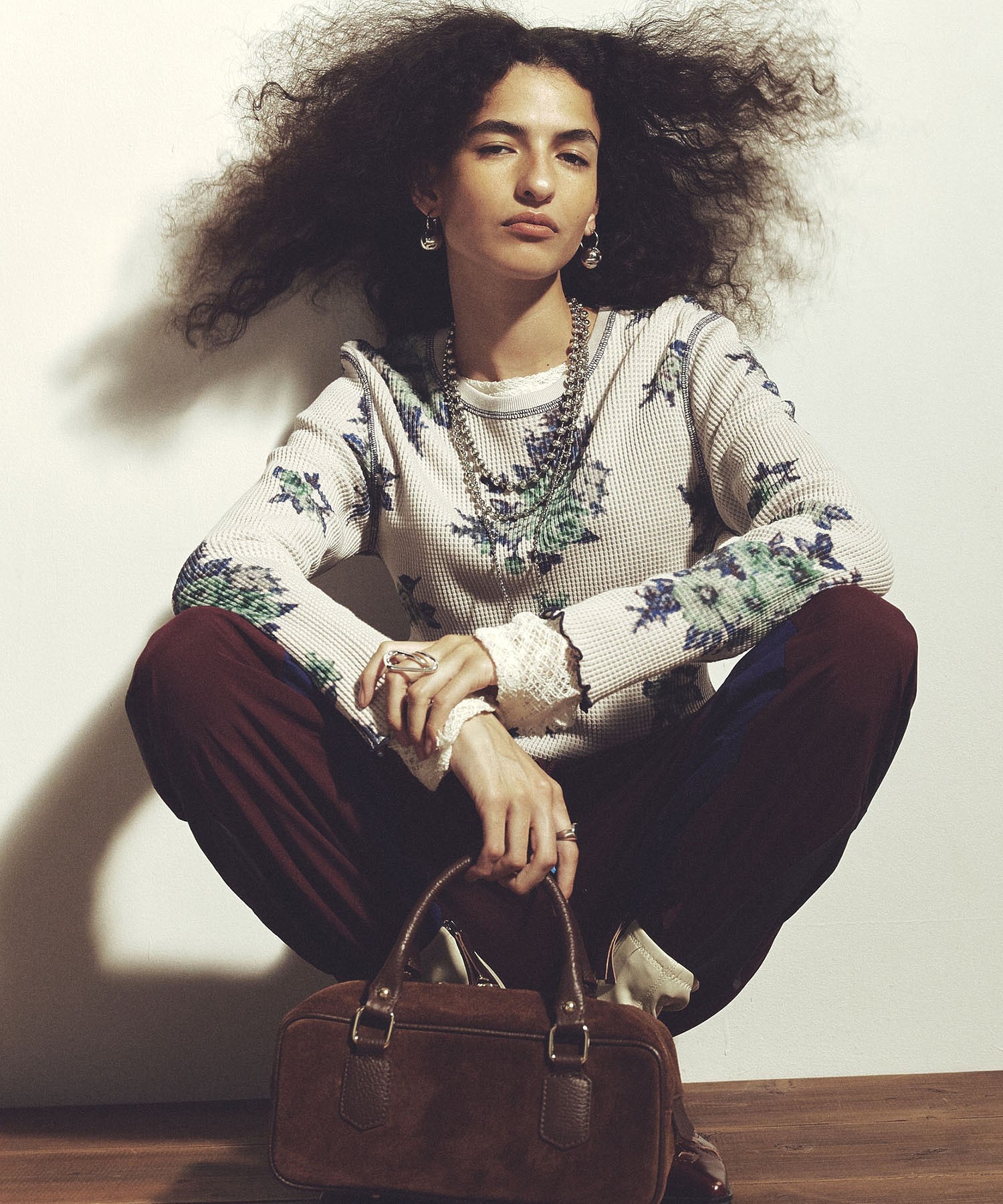 mici/MIX COLOR DRAWSTRING PANT