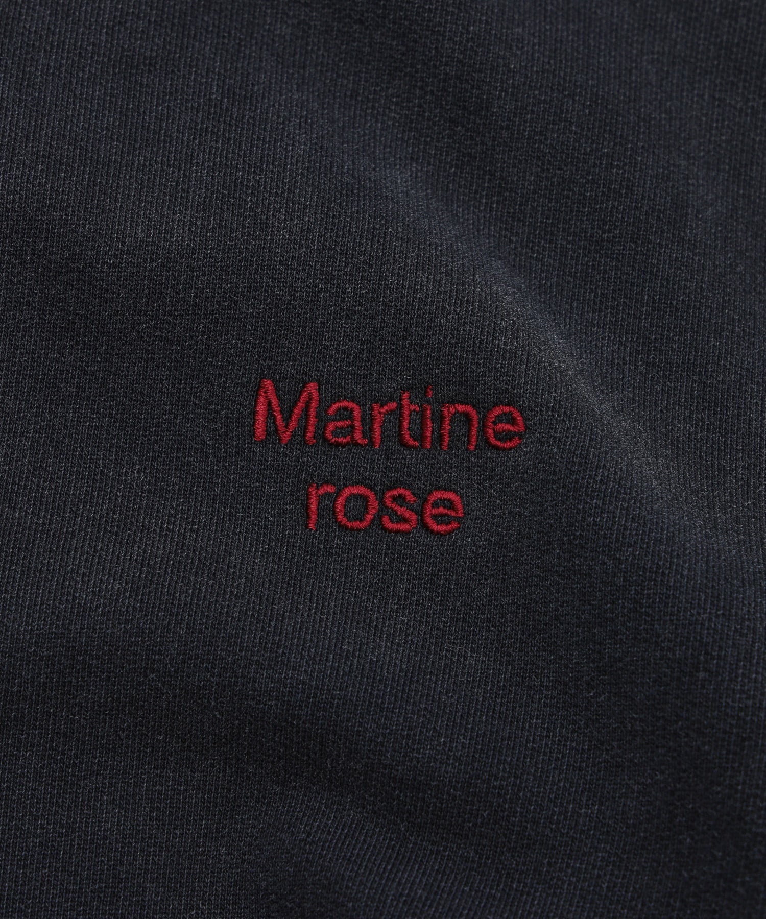 MARTINE ROSE/マーティン ローズ/HOODED ZIP CREW 682JS02002