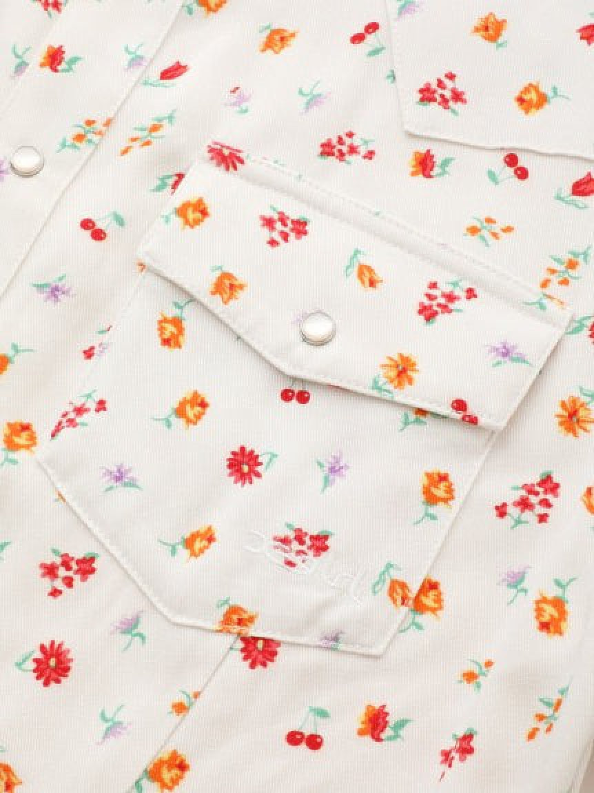 FLORAL WESTERN DRESS X-girl