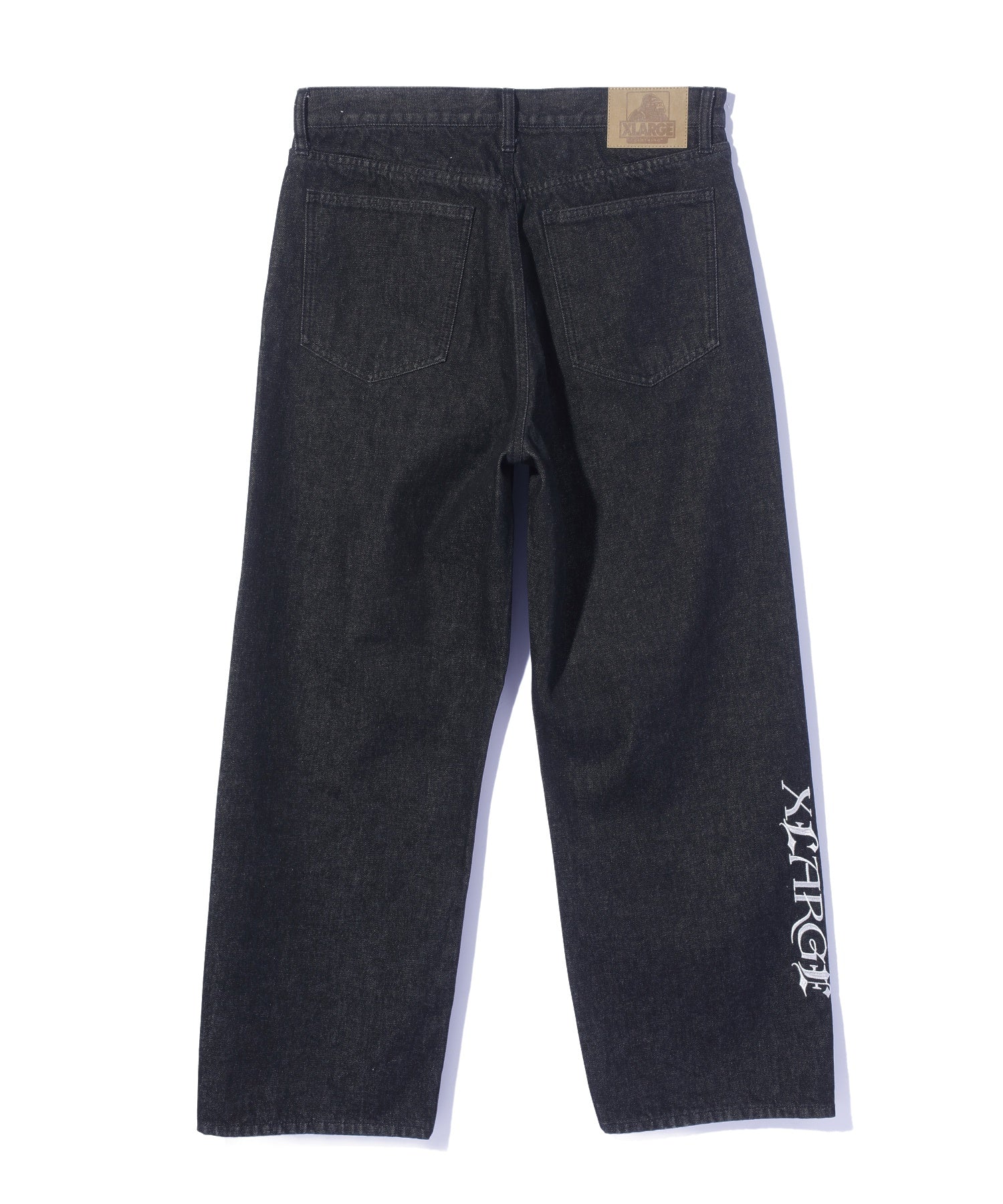 EMB DENIM PANTS