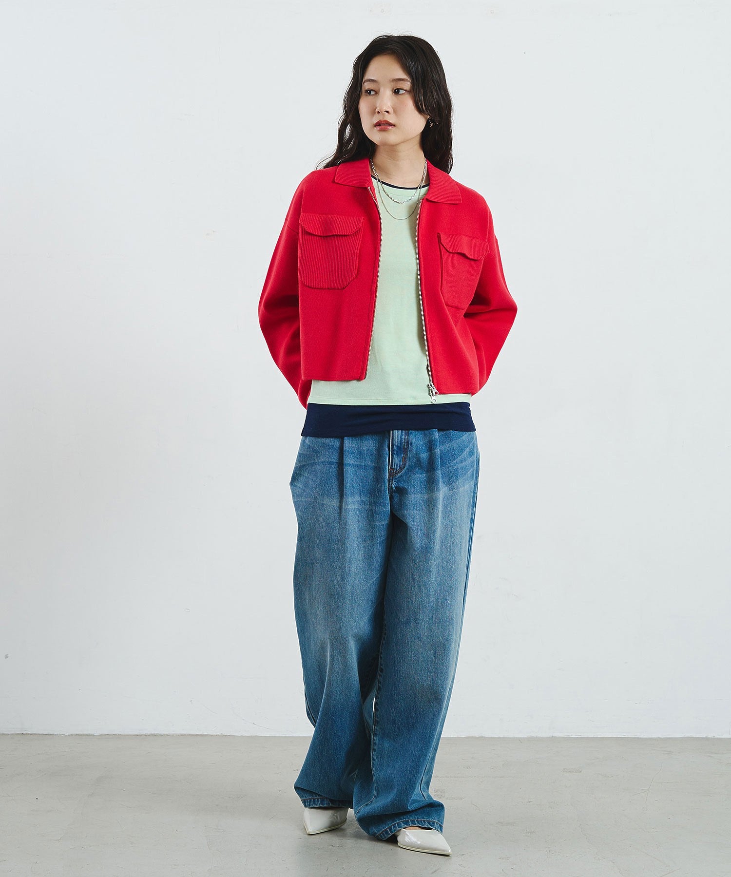 model:164cm 着用サイズ:ONE SIZE
