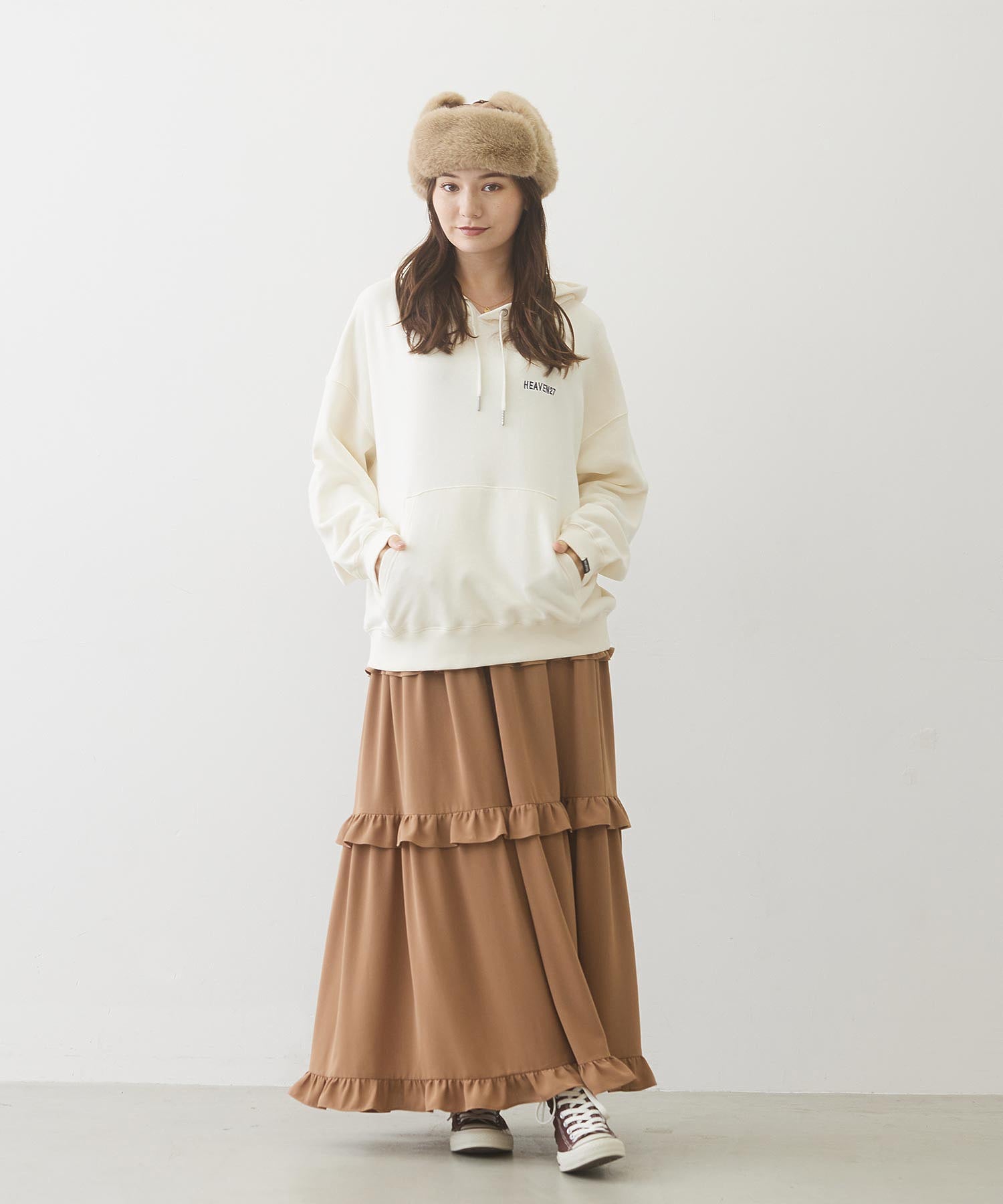 FRILL TIERED SKIRT