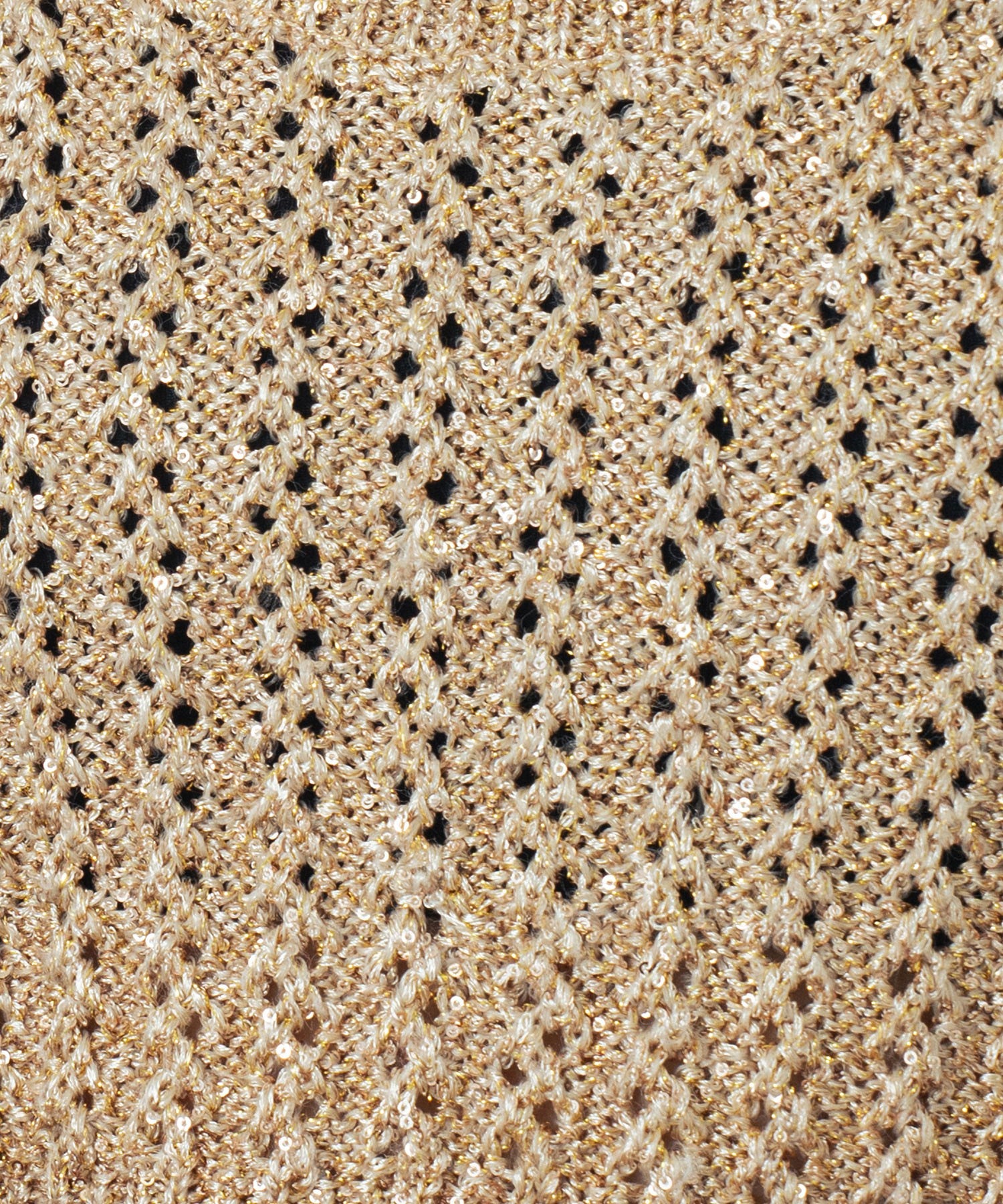 CREOLME/LAME KNIT BUSTIER