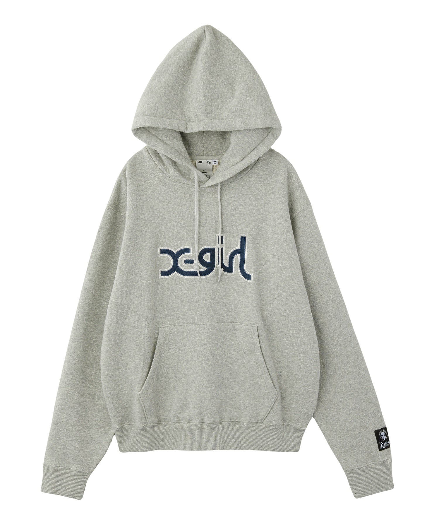 MILLS LOGO LAYERED PATCH SWEAT HOODIE