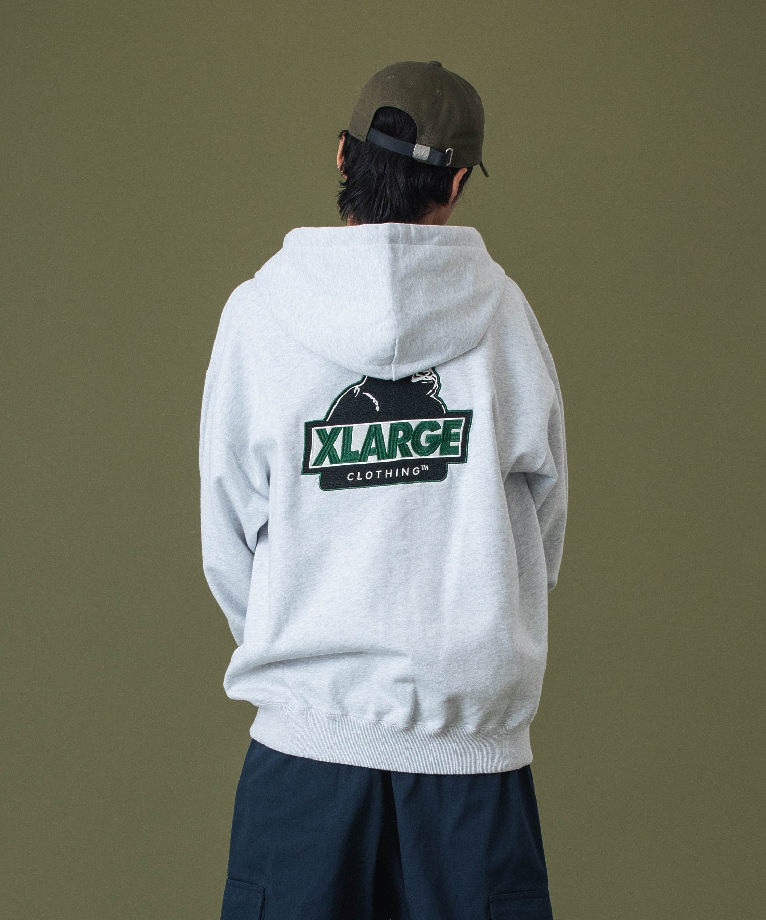 SLANTED OG ZIP HOODED SWEATSHIRT