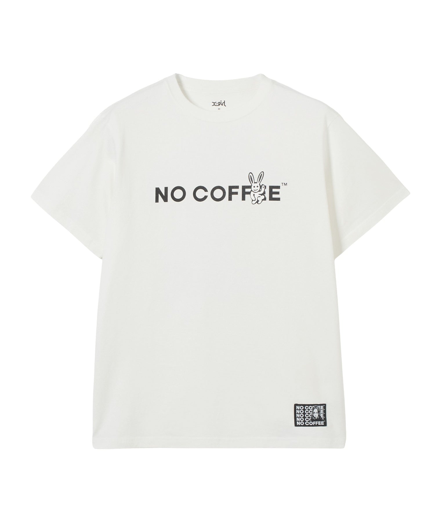 X-girl x NO COFFEE S/S TEE