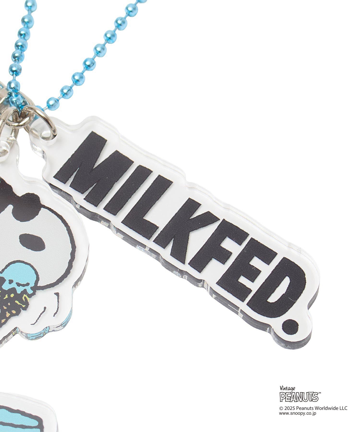 MILKFED. × PEANUTS JOE COOL KEYCHAIN