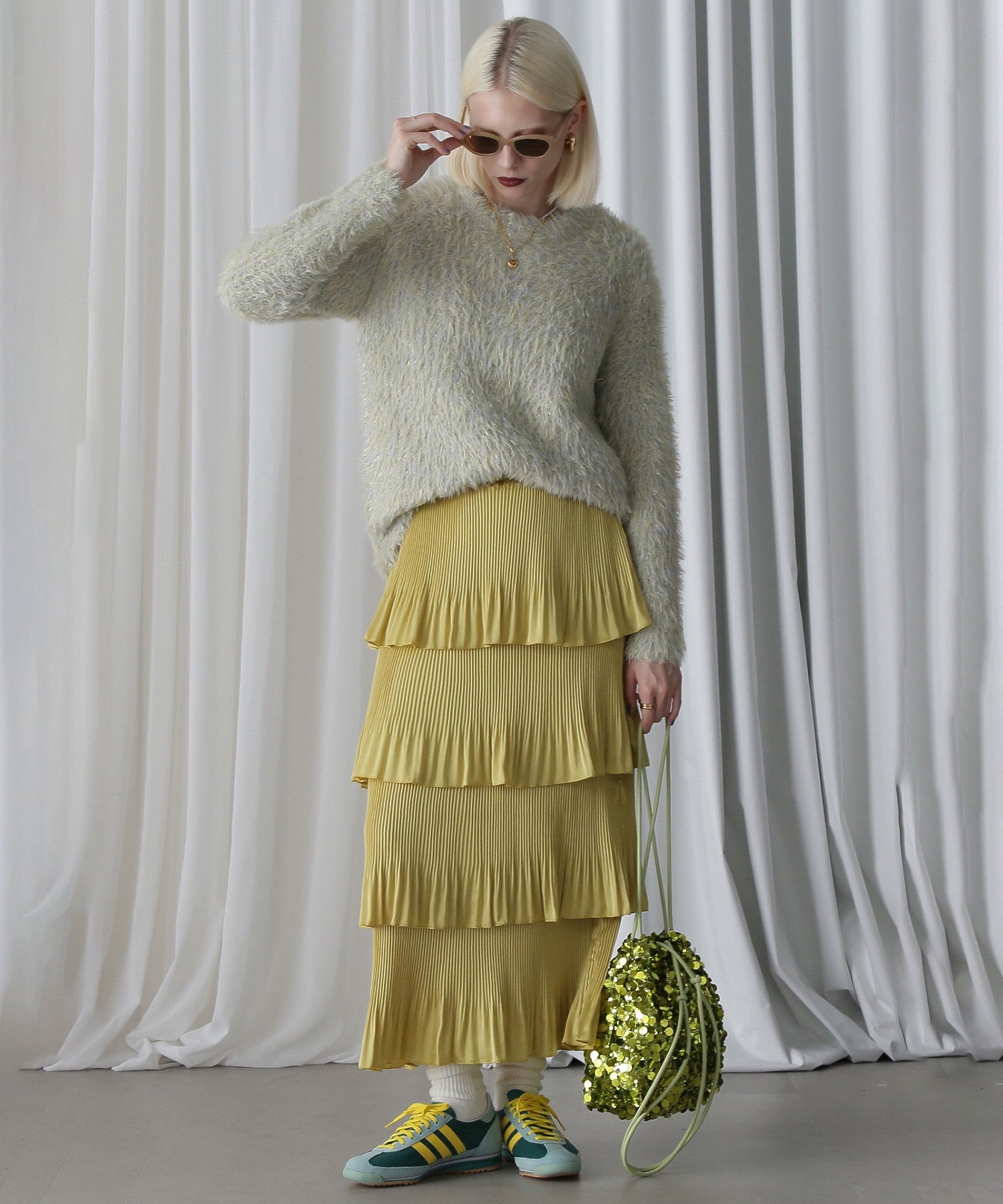 TIERED SKIRT