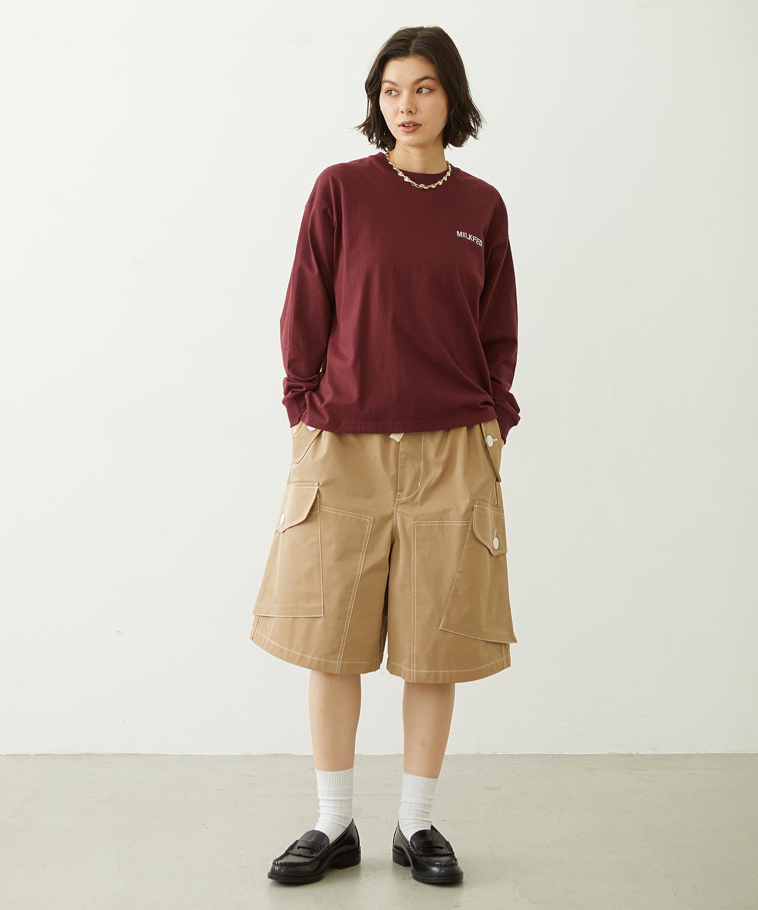 STENCIL ARCH LOGO L/S TEE