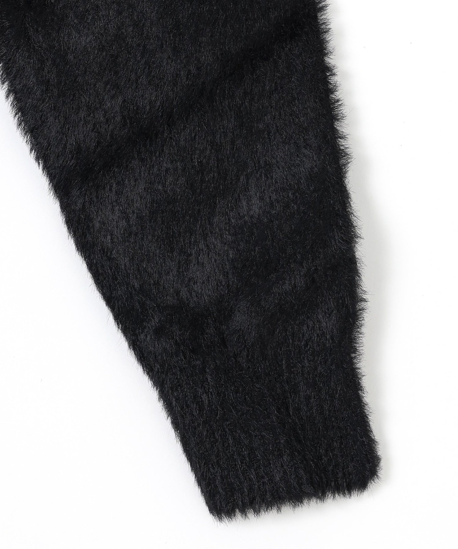 BOILER ROOM/ボイラールーム/HAIRY CARDIGAN AW25KN01BLK