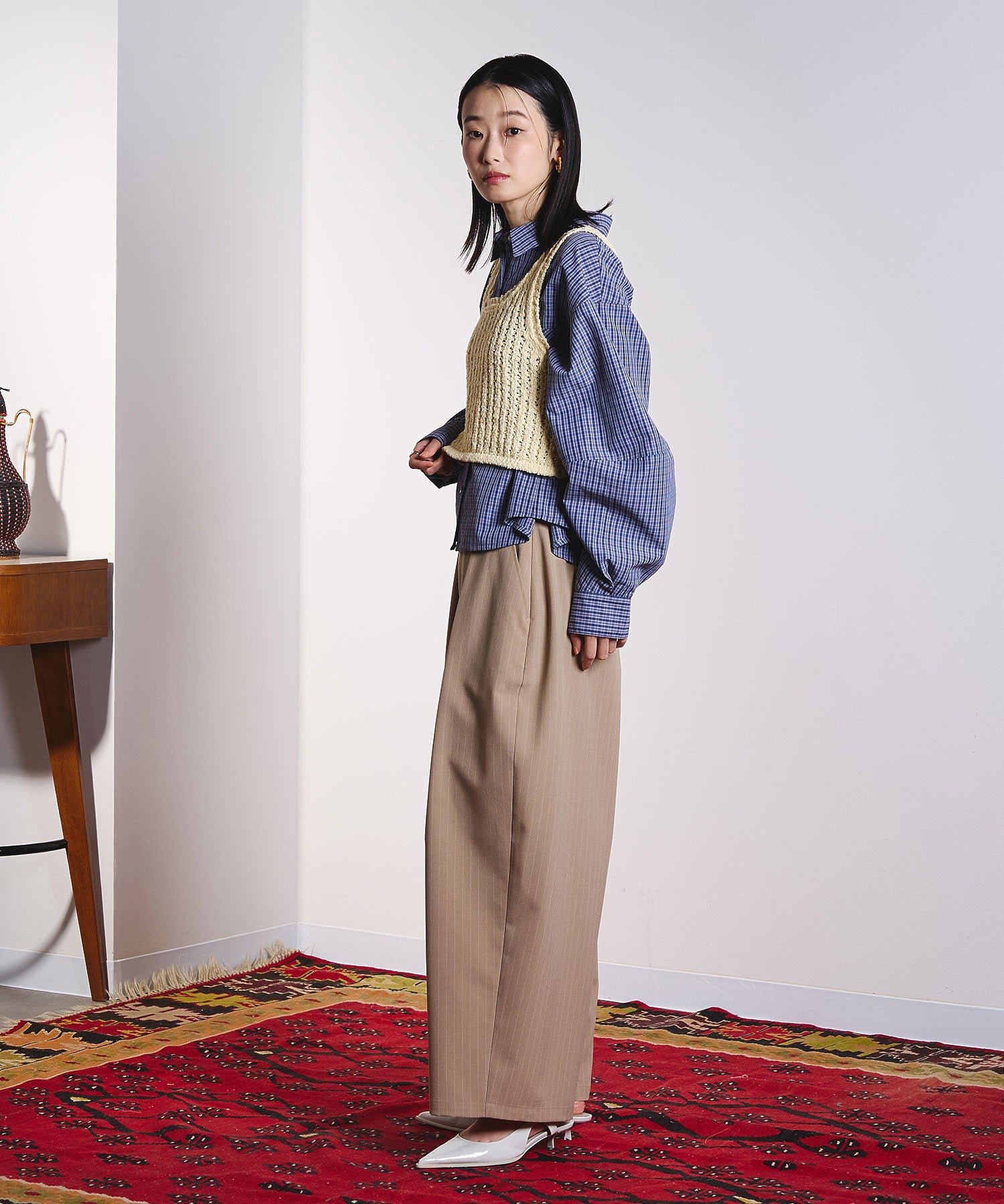 model:169cm 着用サイズ:S