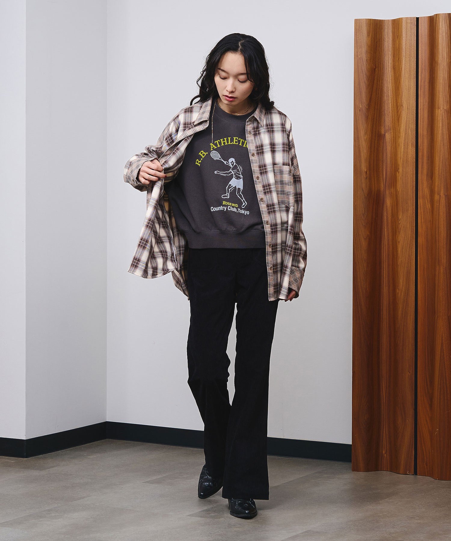 model:161cm 着用サイズ:ONE SIZE