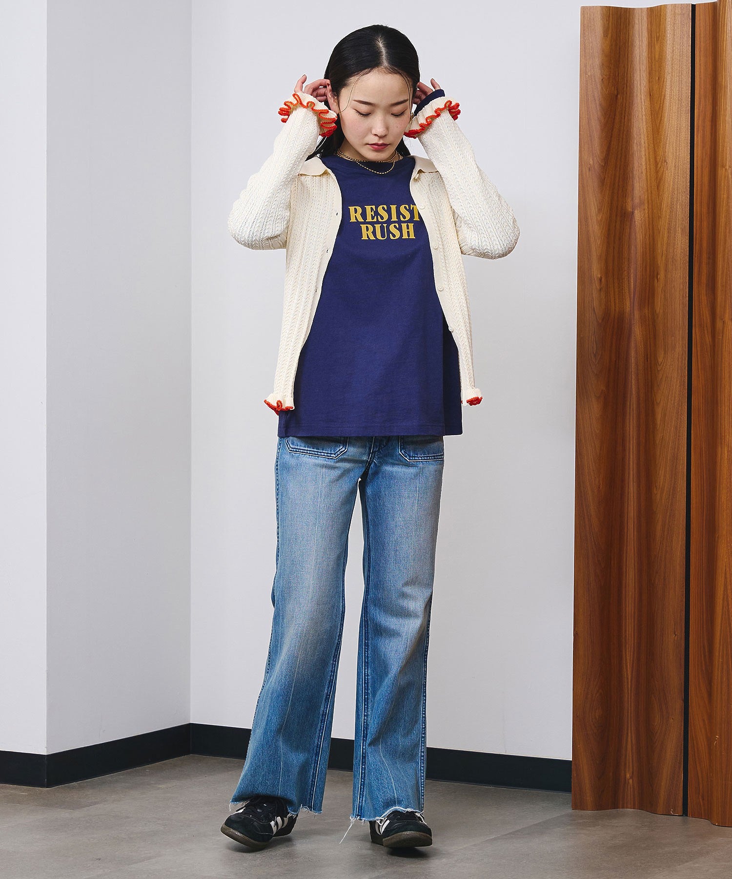 model:166cm 着用サイズ:ONE SIZE