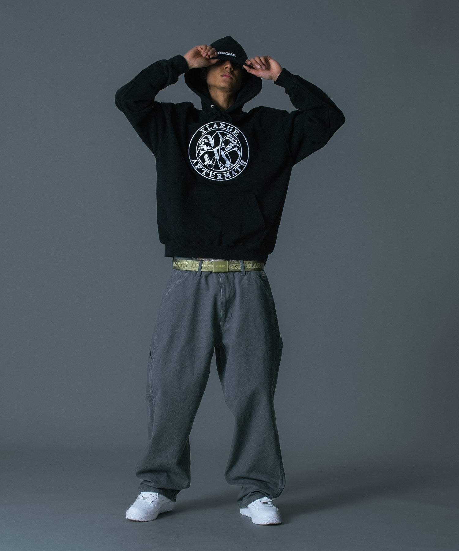 XLARGE×AFTERMATH PULLOVER HOODED SWEATSHIRT