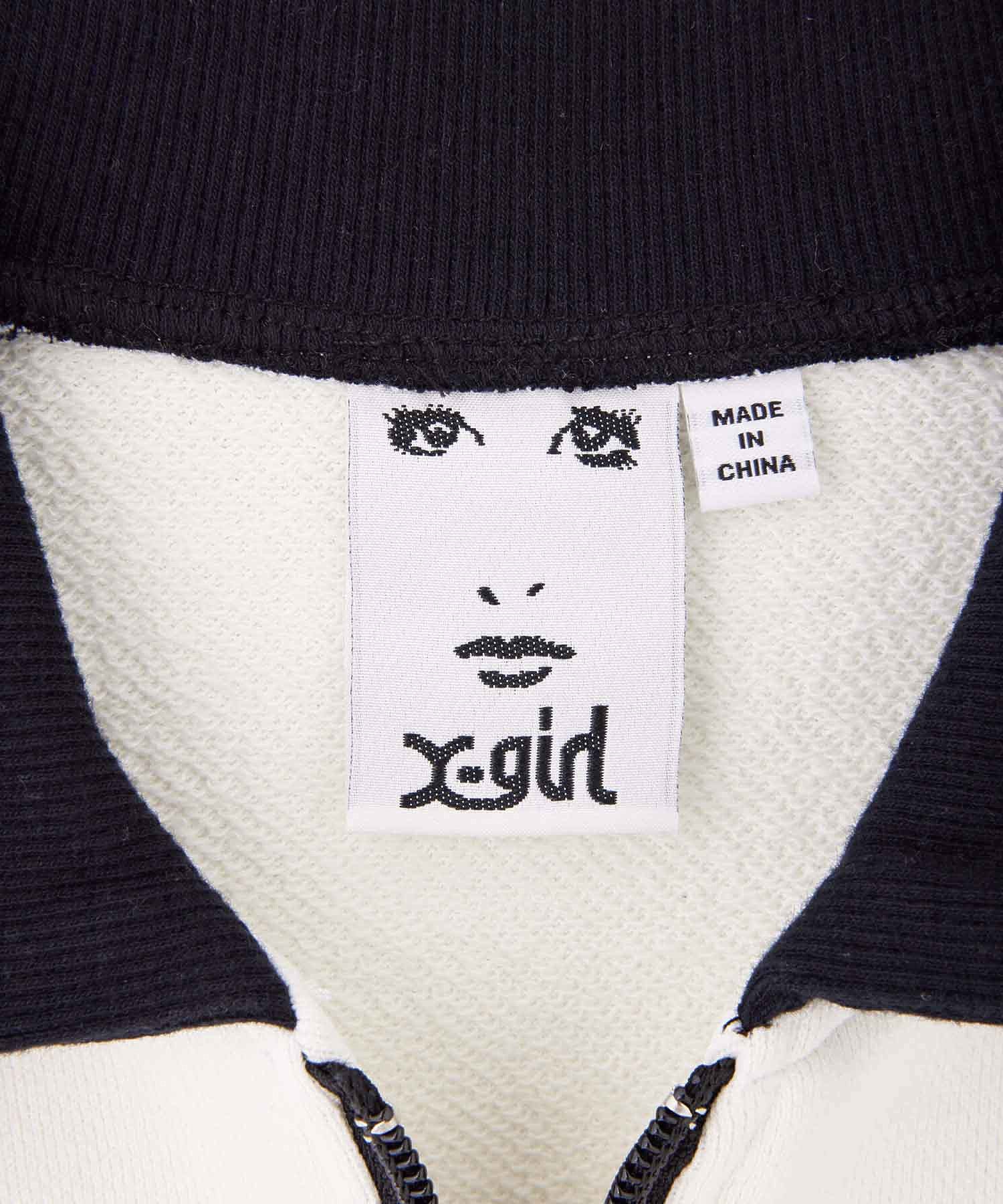 RAGLAN SWEAT DRESS X-girl