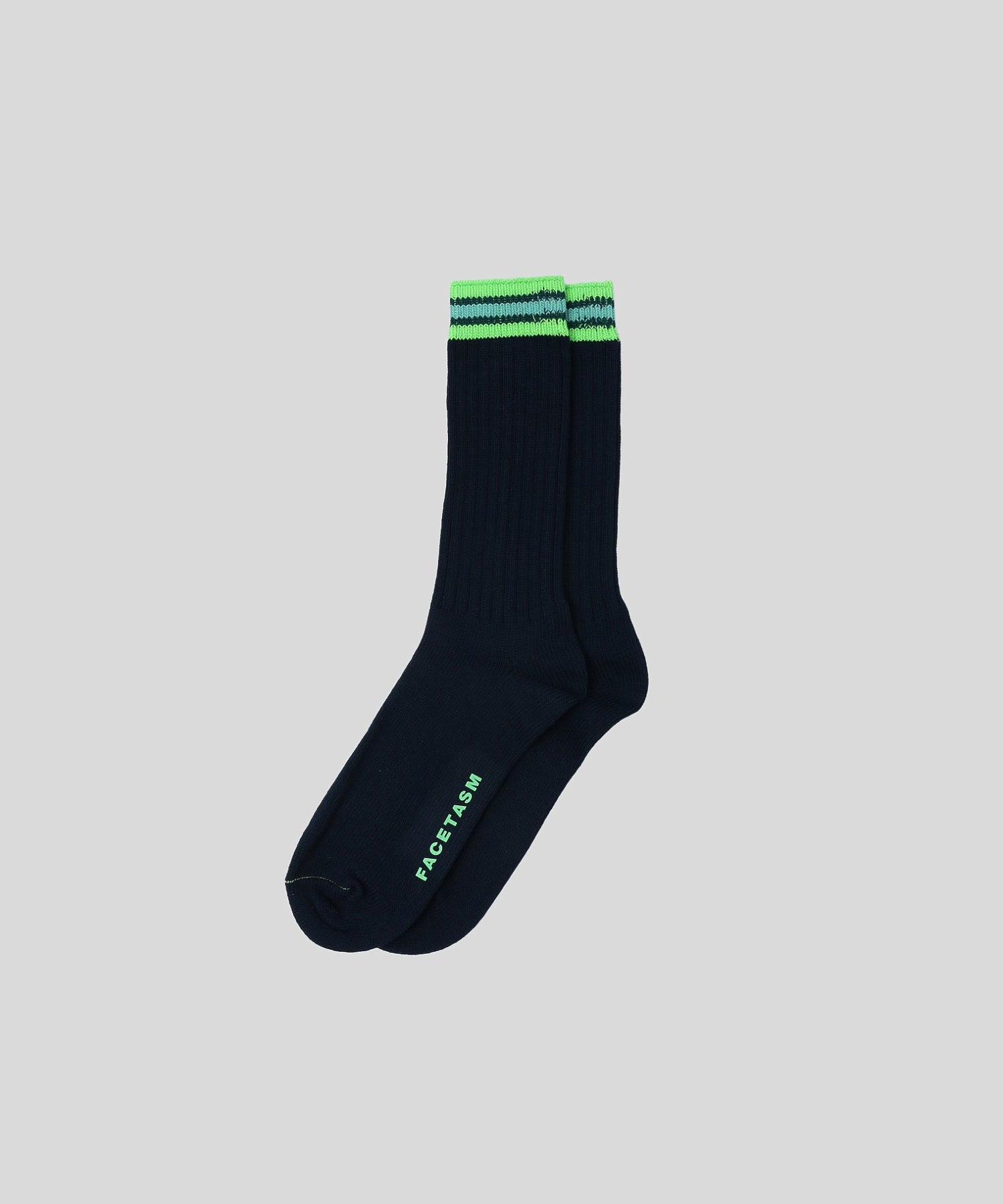 FACETASM/ファセッタズム/RIB SOCKS 2P MYK-SOX-01