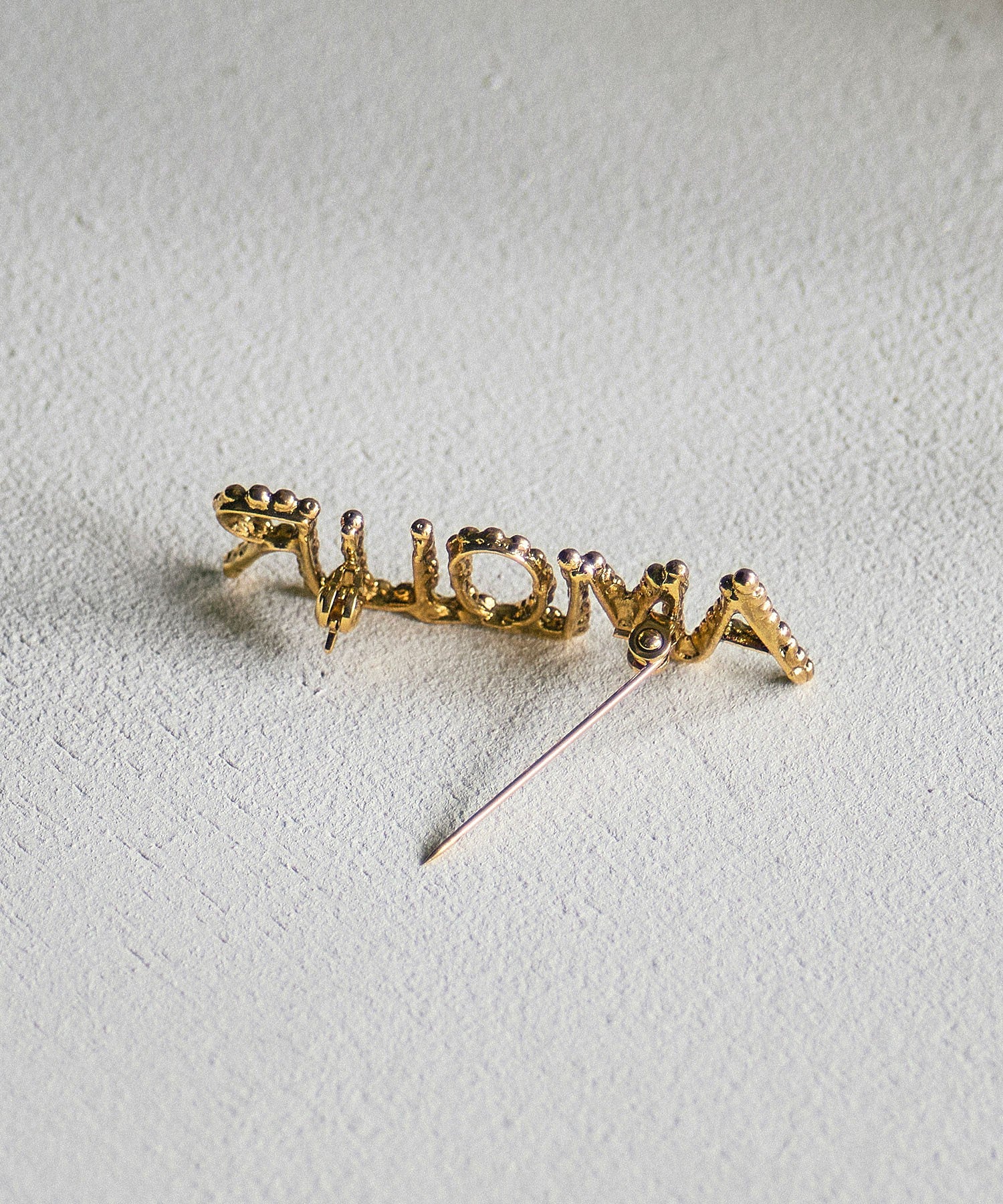 ADER.bijoux/CUTSTEEL AMOUR BROOCH