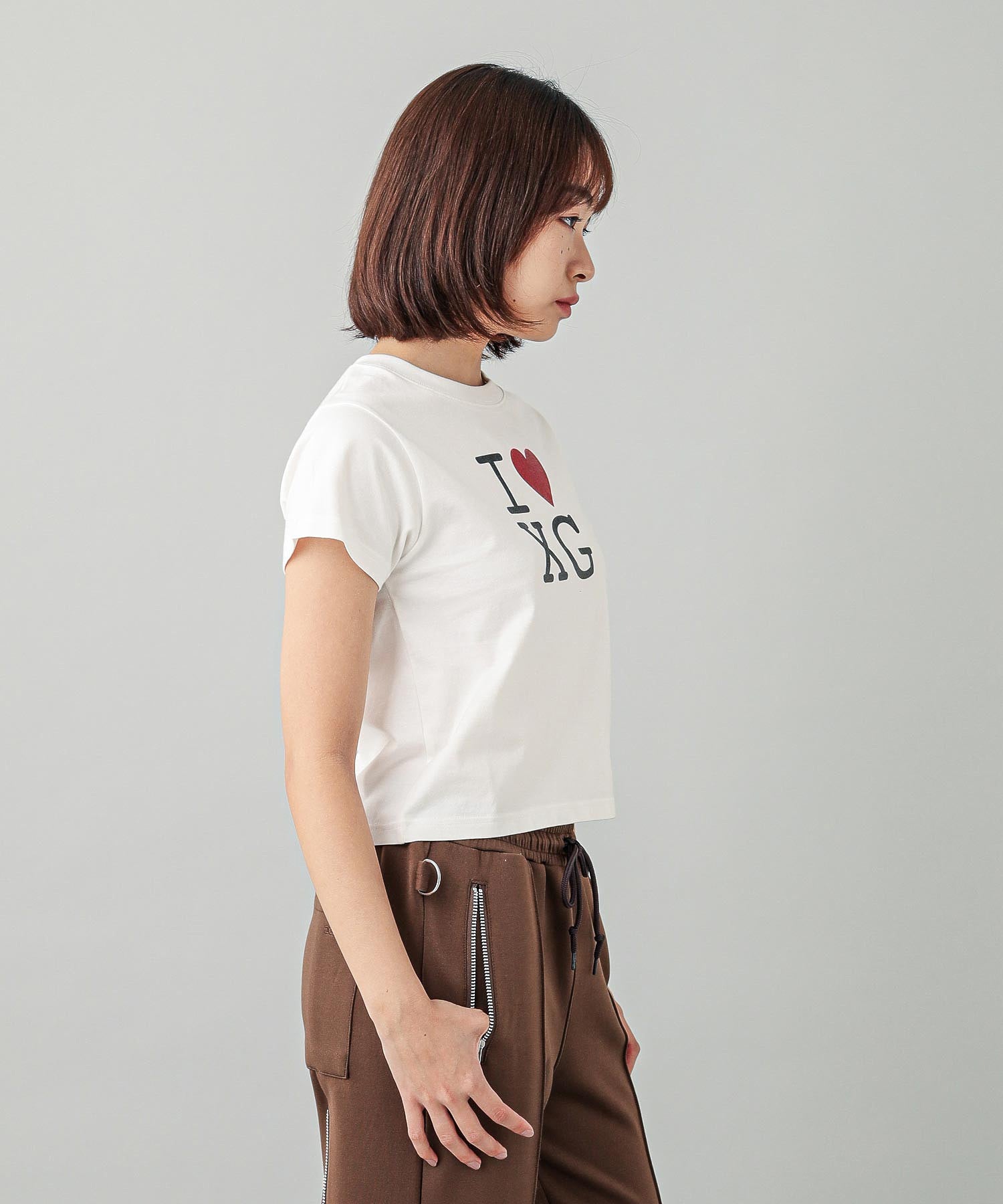 I LOVE XG LOGO S/S BABY TEE