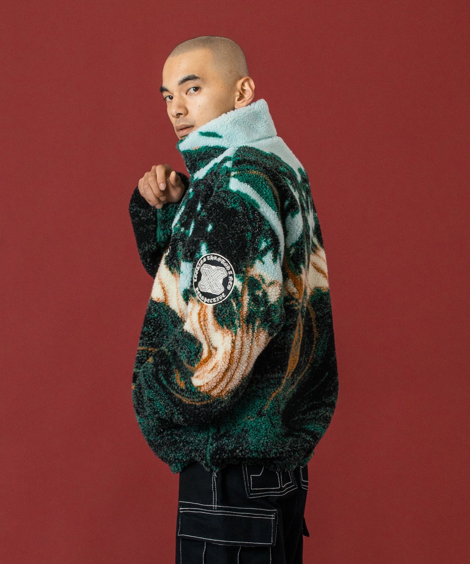 REVERSIBLE NYLON JACKET