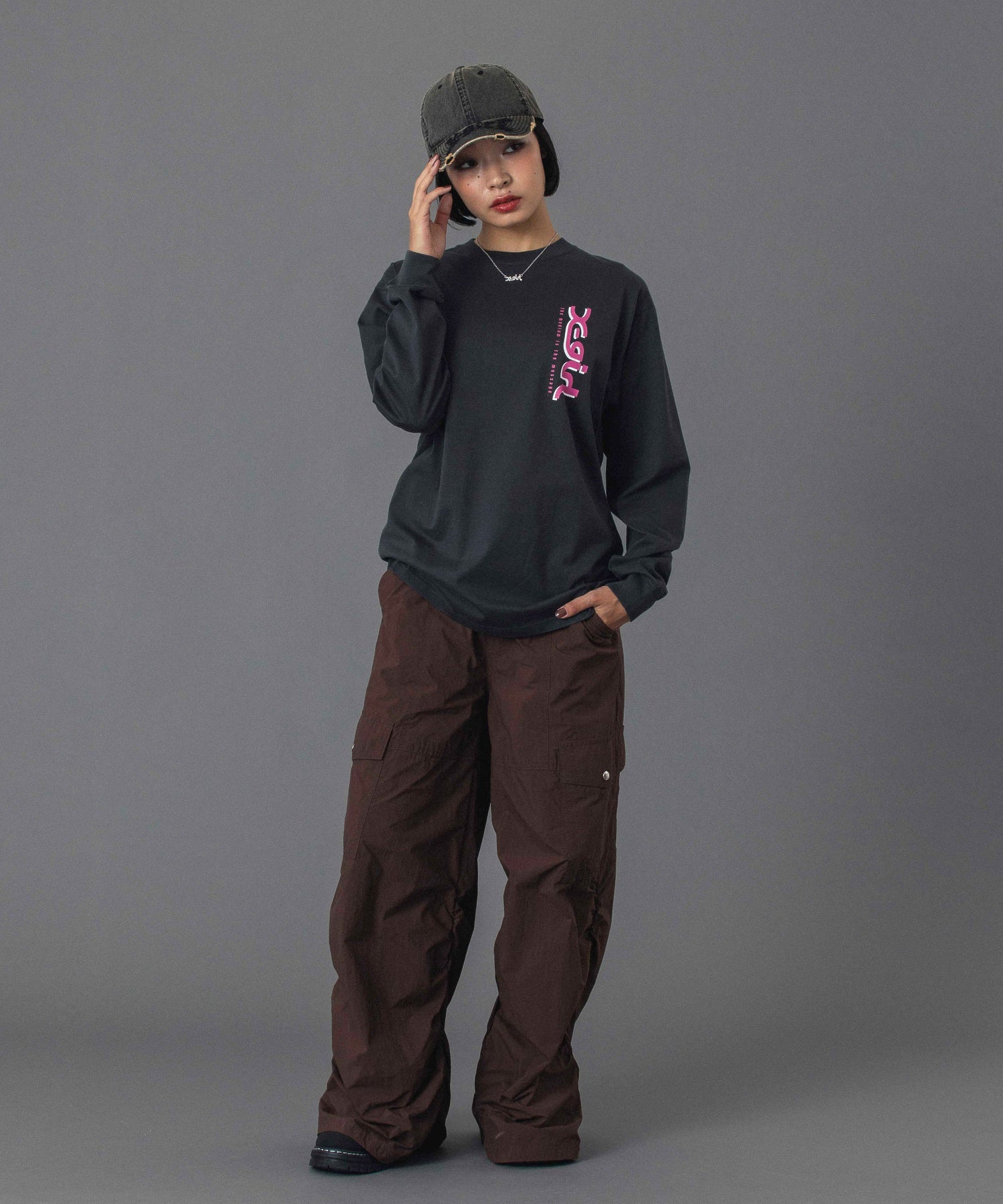 GOTHIC LOGO 6PANEL CAP
