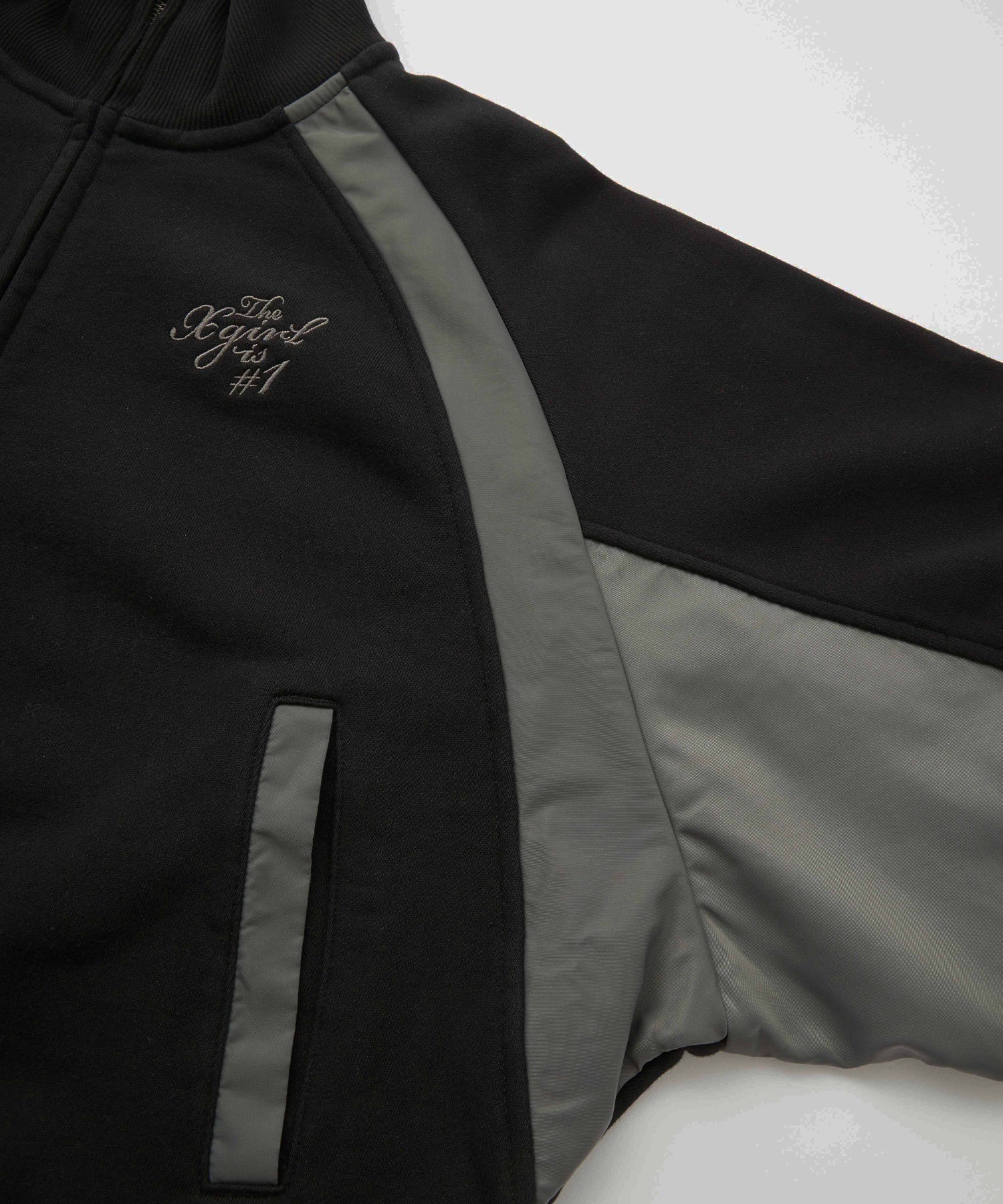 JERSEY MIX TRACK TOP